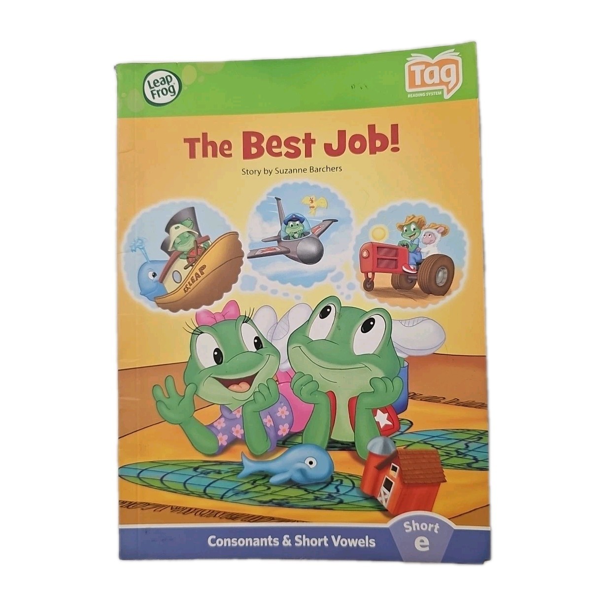 Leapfrog The Best Job! ( Short e ) Compatible with Tag | LeapReader Homeschool