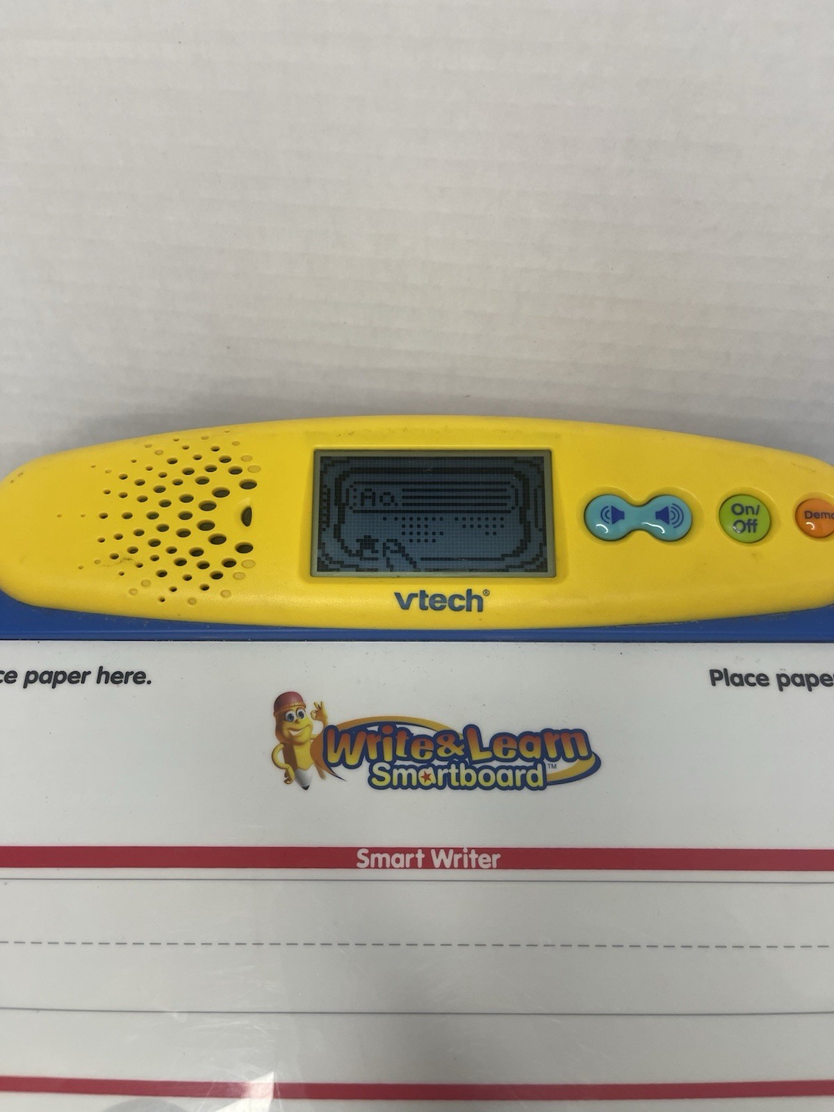Rare 2004 VTech Write & Learn Smartboard Interactive Learning ABC 123 Toy VTG