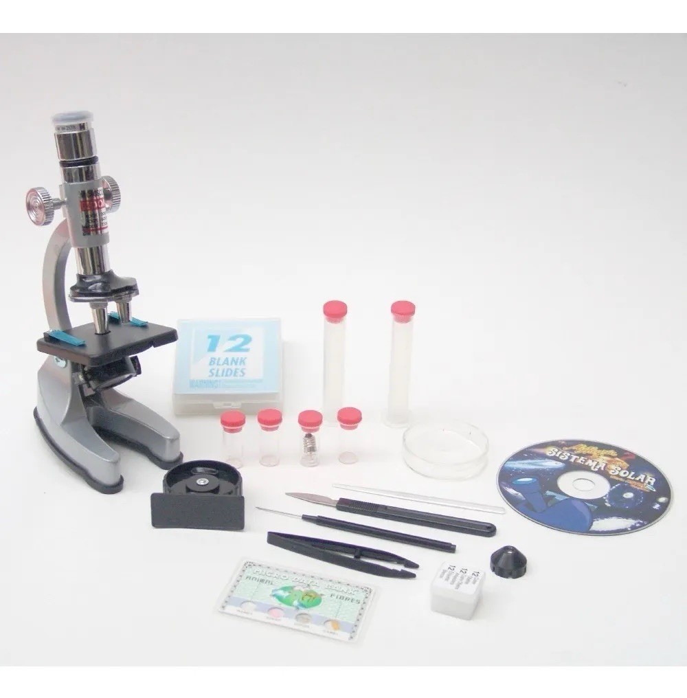 Mexican Toy Microscope With Case 100x 1200x Made In Mexico Mi Alegria Juguete