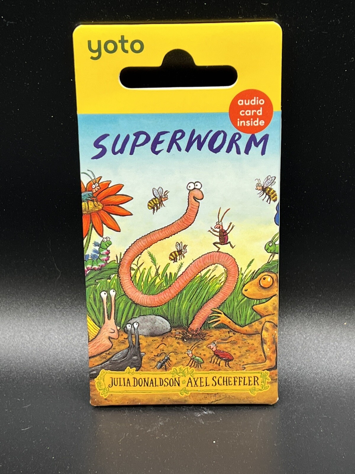 Yoto Superworm Julia Donaldson UK Release Audio Story Card Works In US