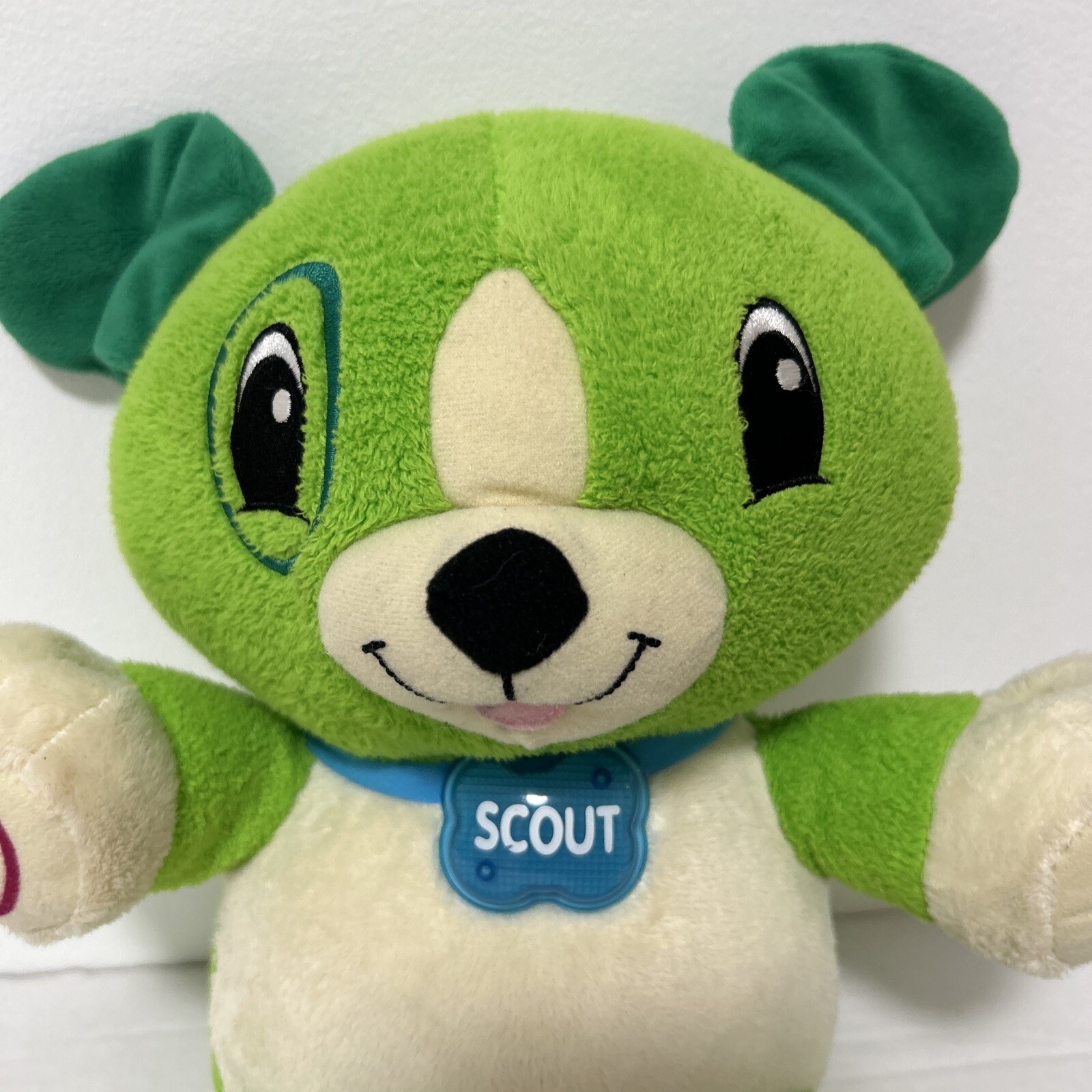 Leap Frog My Pal Scout 🐶 Talking Singing Learning Interactive Plush Dog *Works*