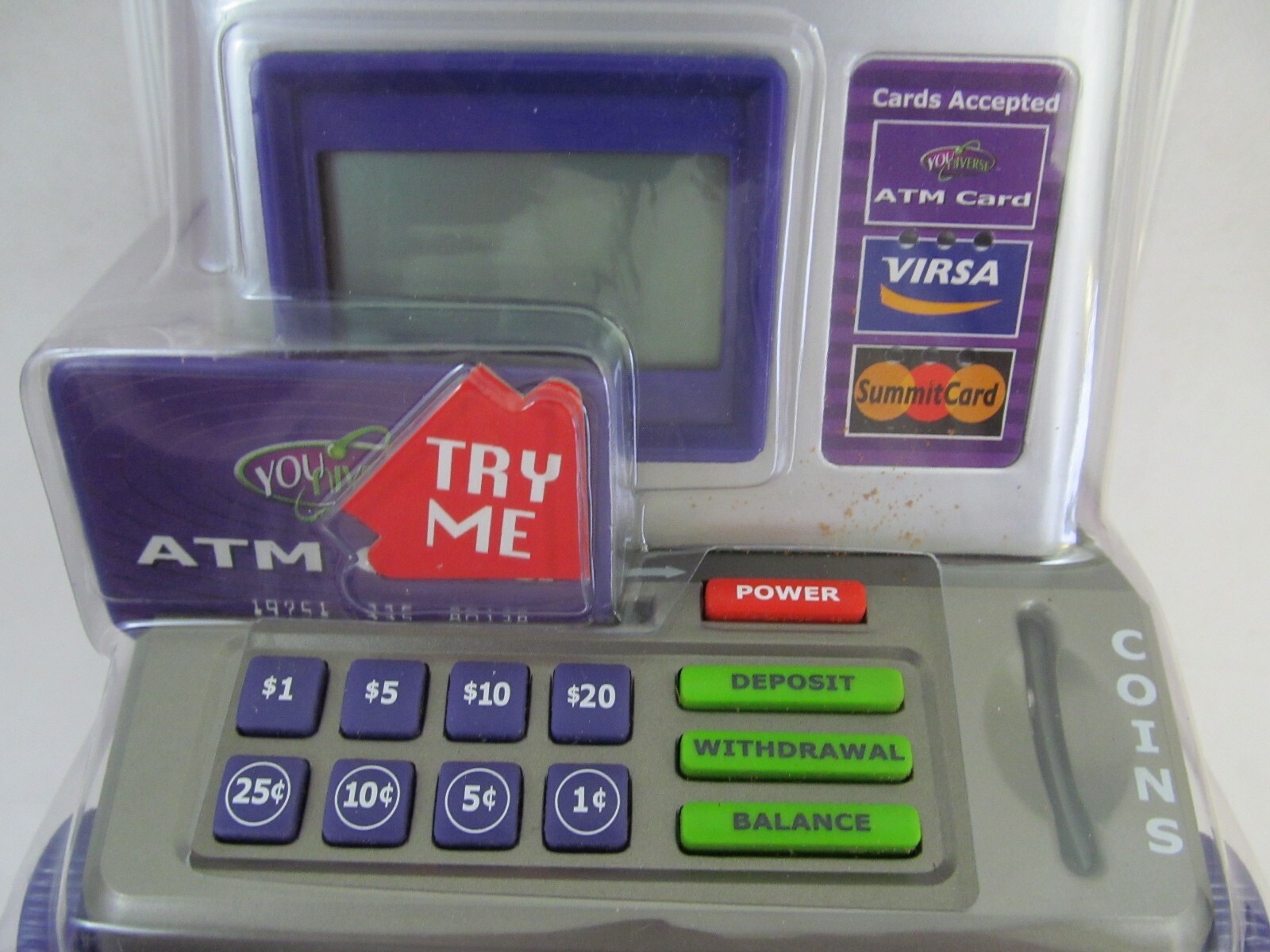 NIB Collector Toy 2004 YoUniverse ATM Savings Bank Summit Learning Machine