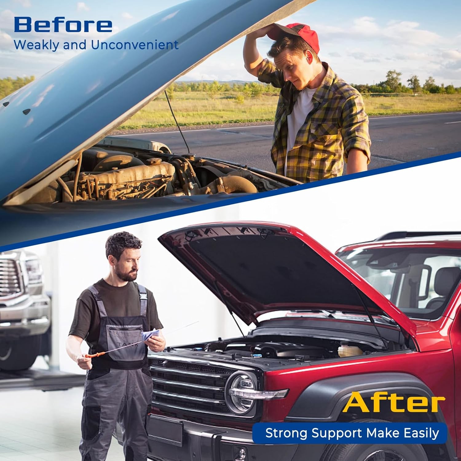 ARANA Rear Hatch Struts for Hyundai Tucson 2016-2021, Trunk Lift Support Liftgat