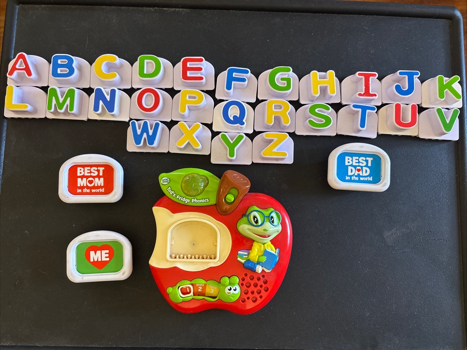 Leap Frog Tad’s Fridge Phonics Electronic Learning Game – 100% COMPLETE