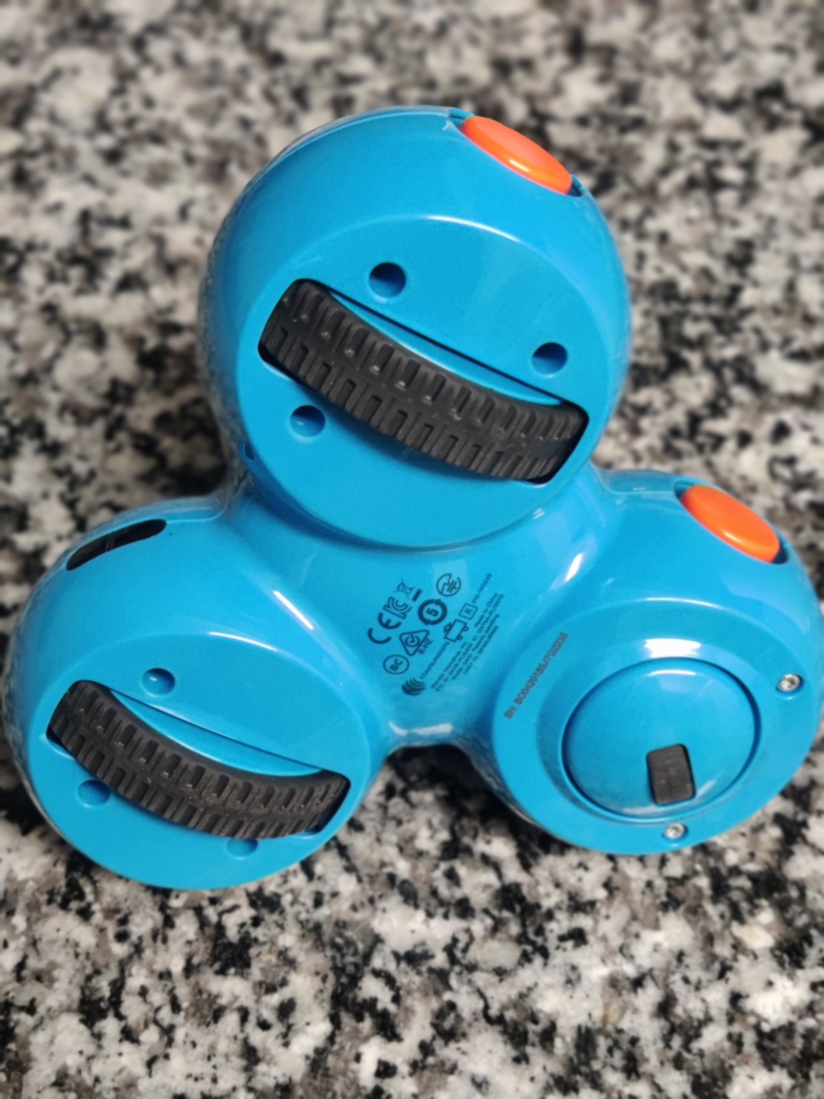 Wonder Workshop Dash DA01 Robot Tested Working w/ USB Cable STEM Toy