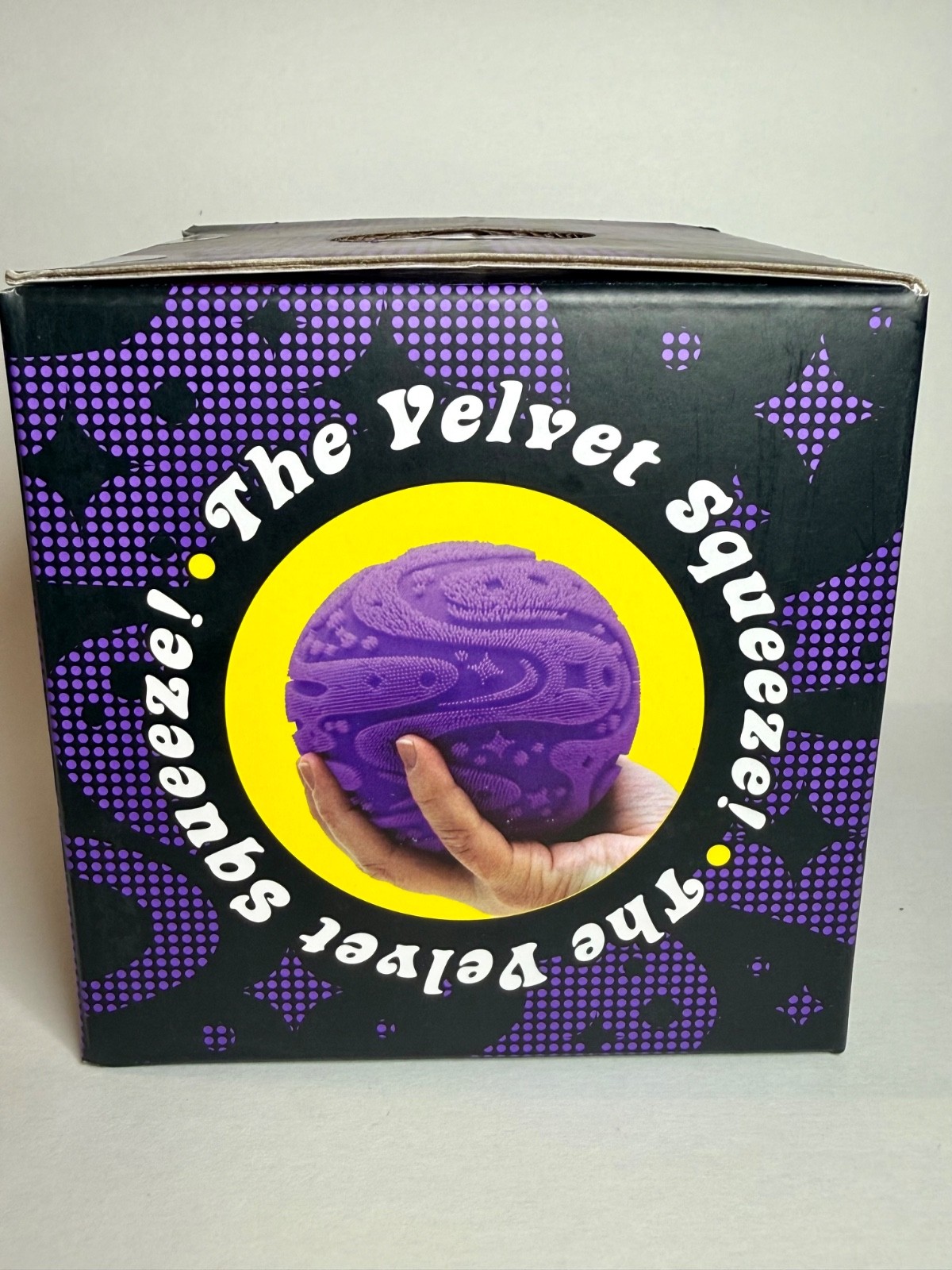 NeeDoh SUPER FUZZ Ball Purple Giant XL Fuzzy Squishy Toy 🔥 100% AUTHENTIC