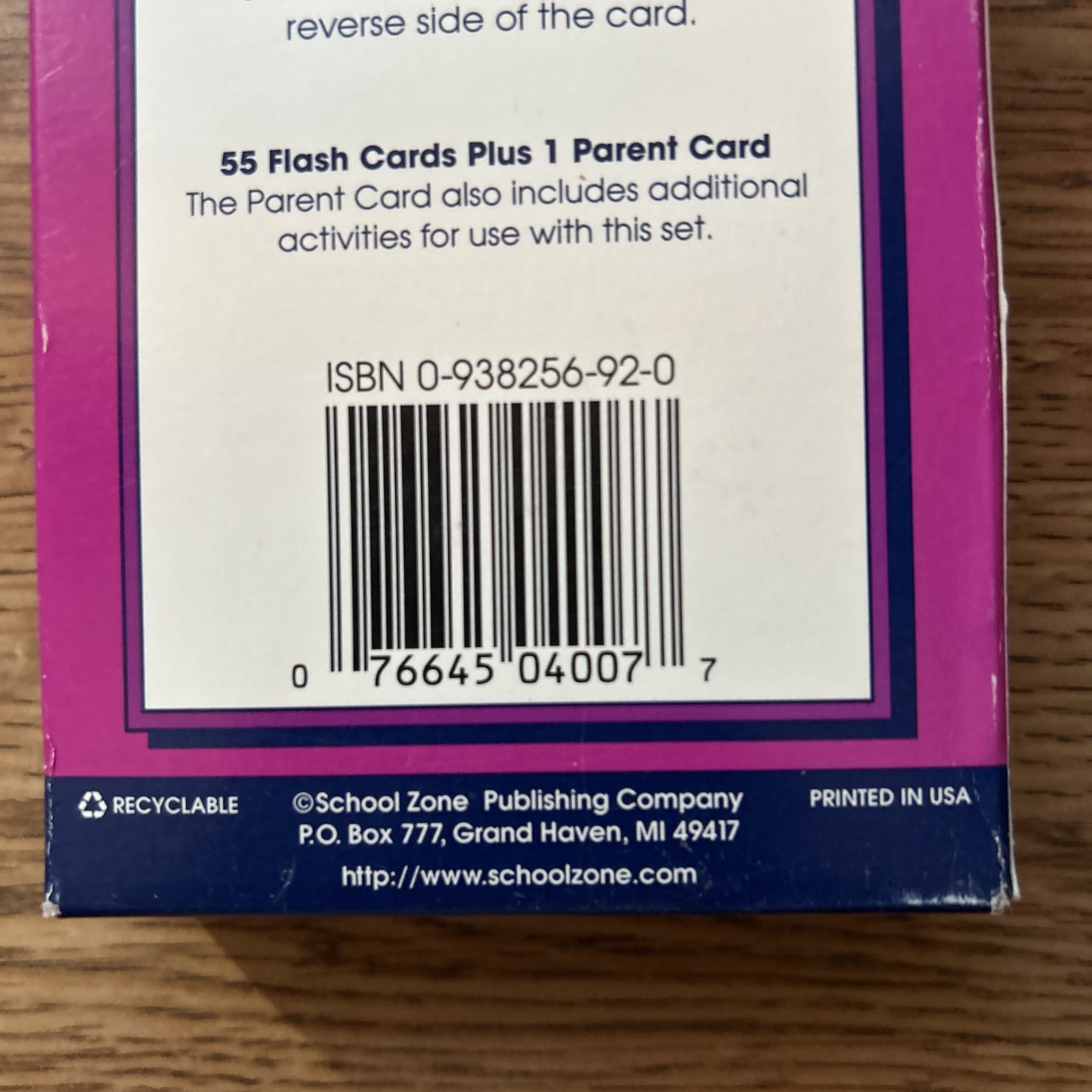 School Zone Subtraction 0-12 Flash Cards Ages 6 and Up 1st Grade 2nd Math Game