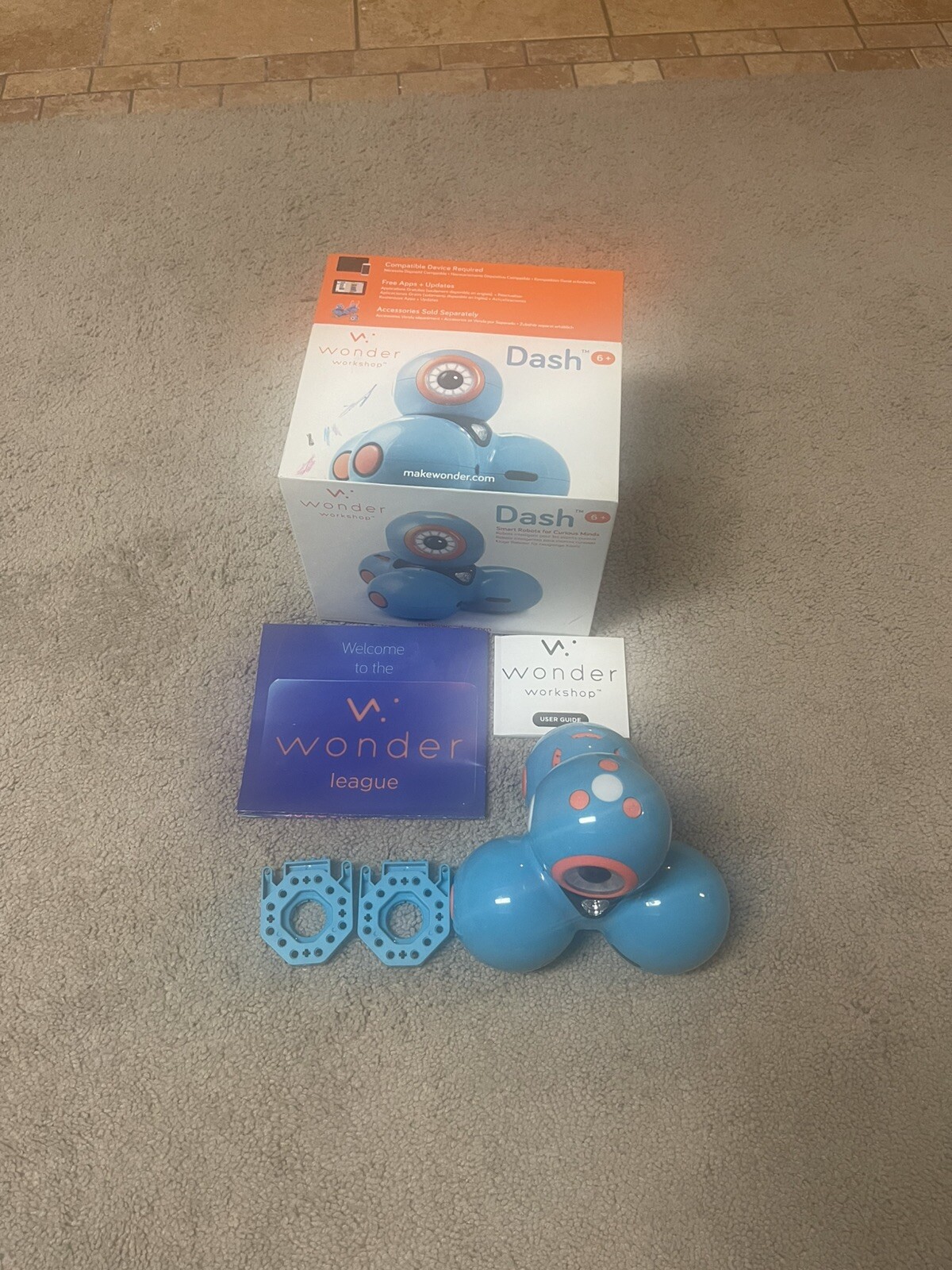 Wonder Workshop DA01 Dash No Charger Tested- Works