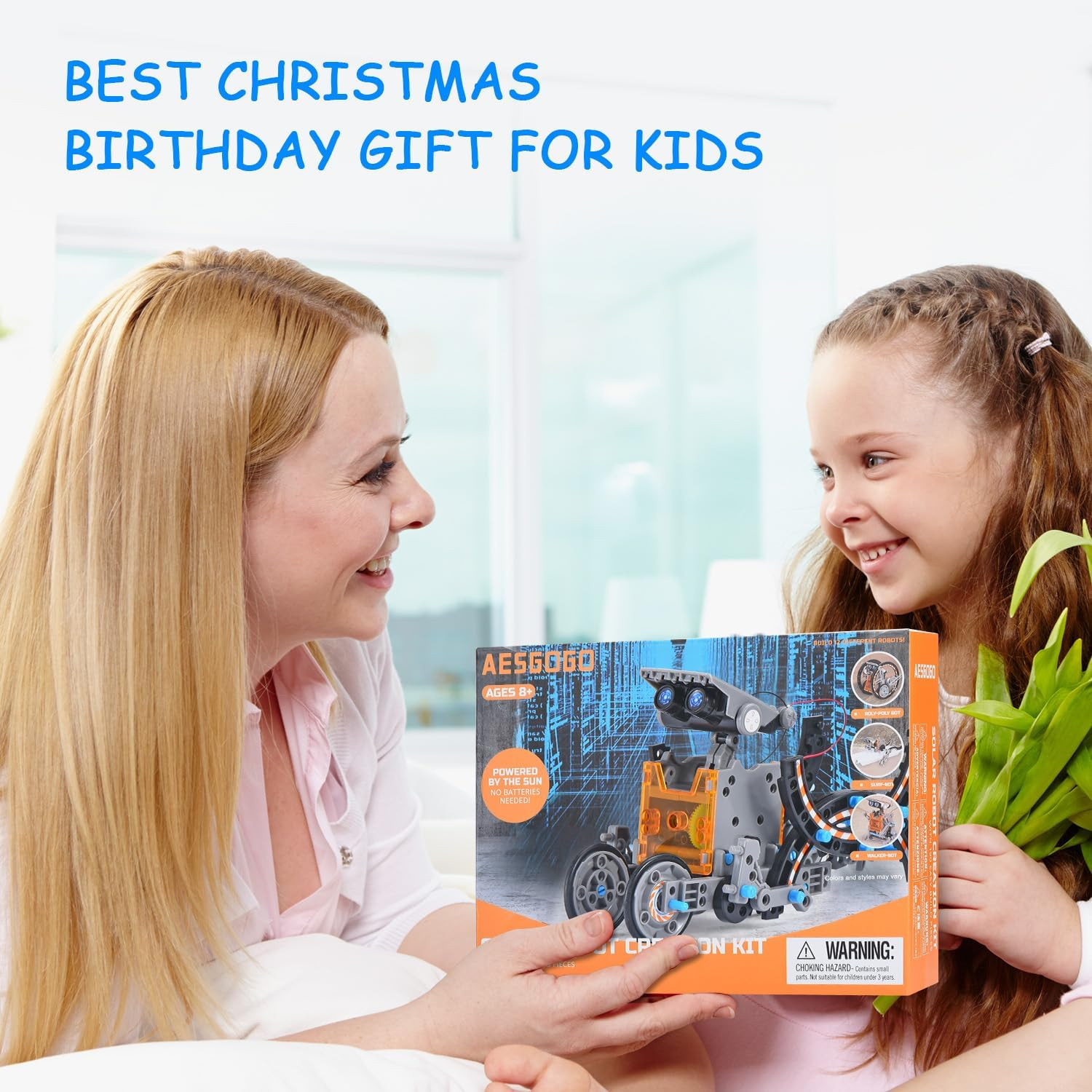 STEM Projects 12-In-1 Creation Solar Robot Kit,Science Experiments Toys Gifts fo