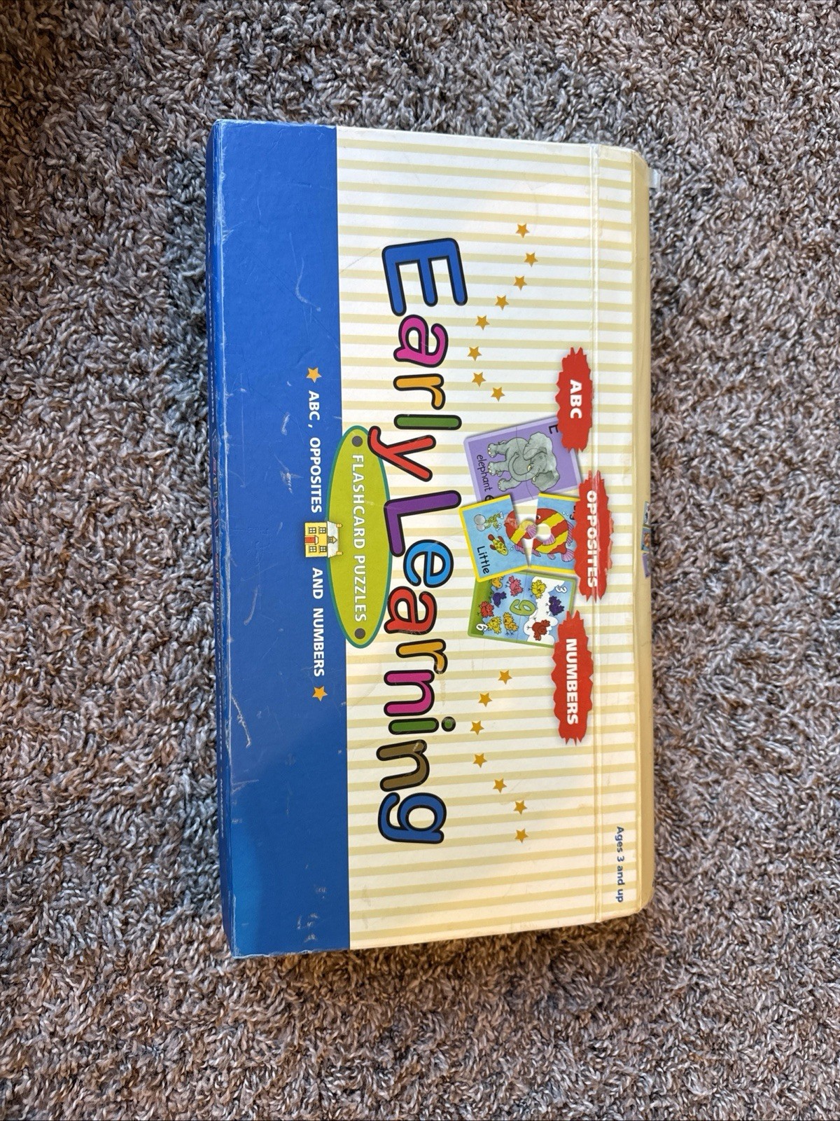Easy Learning Flashcard Puzzles Language & Math Fun Learning! Preschool