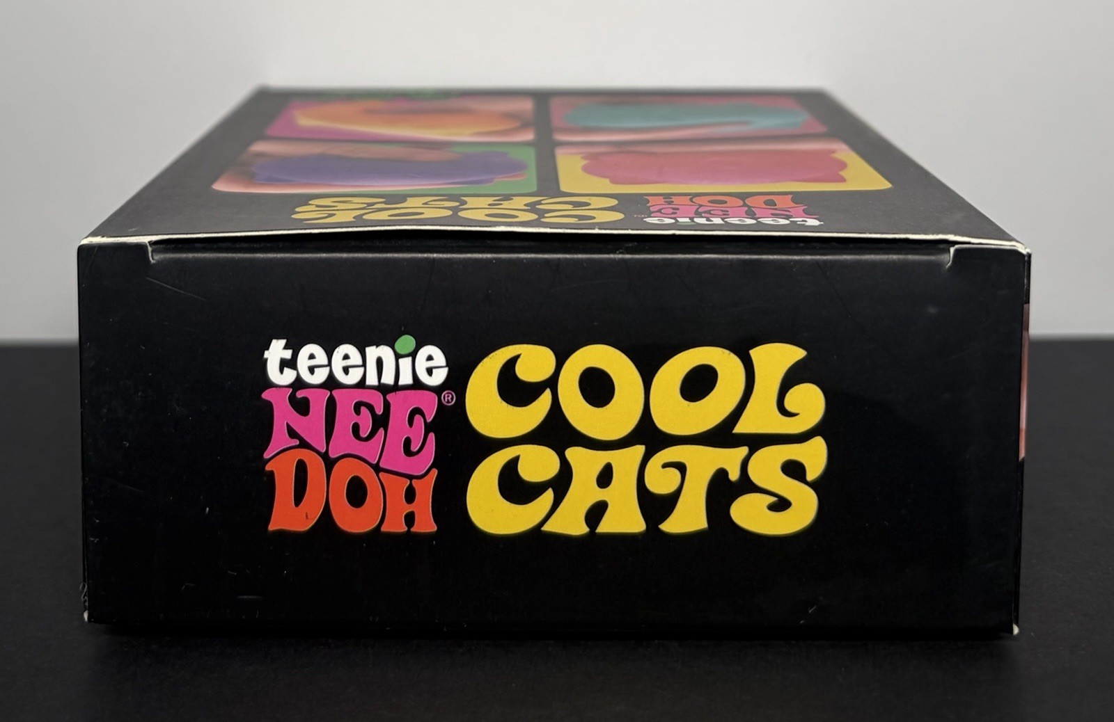 Schylling NeeDoh Teenie Cool Cats 4-Pack Kittens Stress Fidget Sensory Toy – New