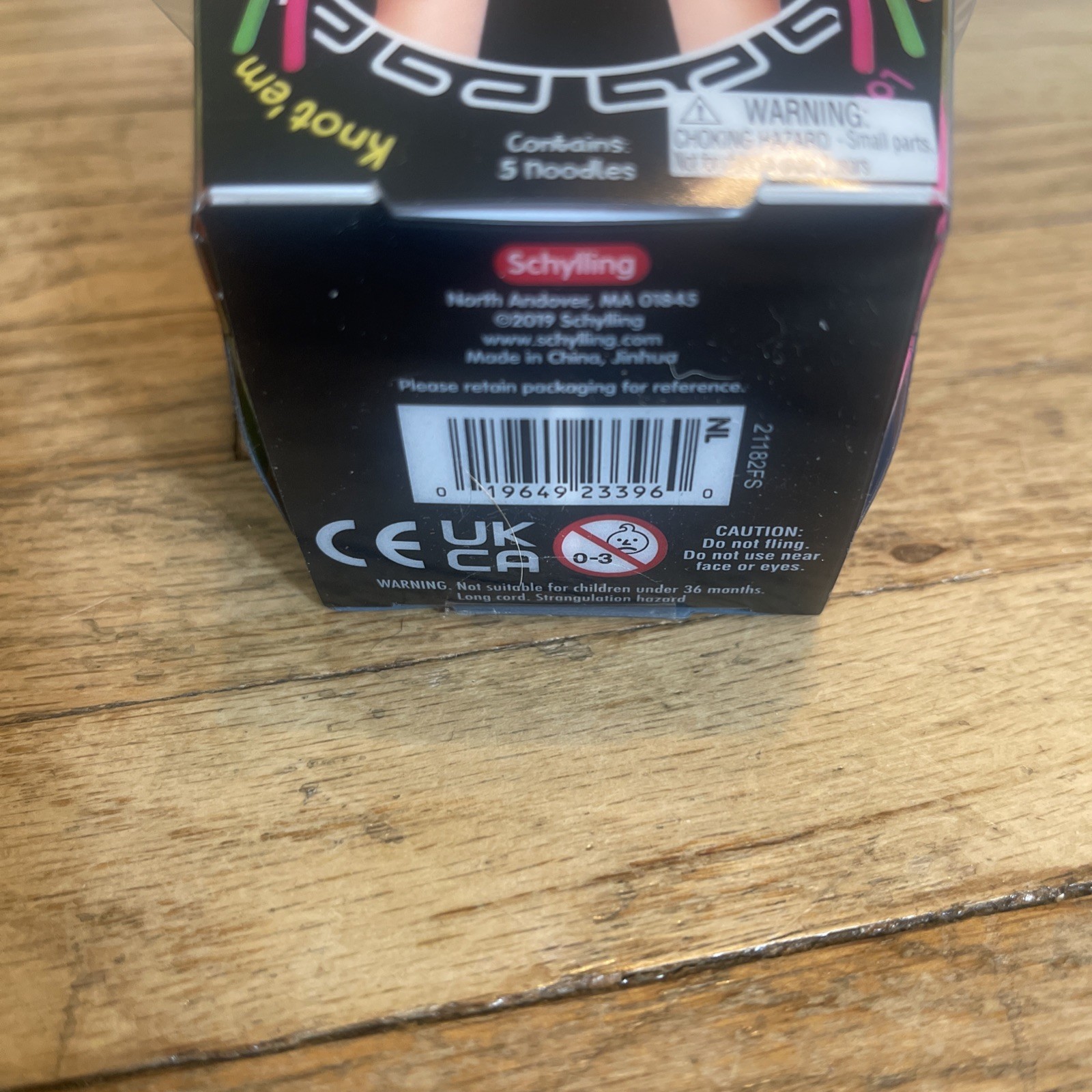 NeeDoh Noodlies Sensory Fidget Toy, RARE Nee Doh Stretchy Noodles 5 Colors USA