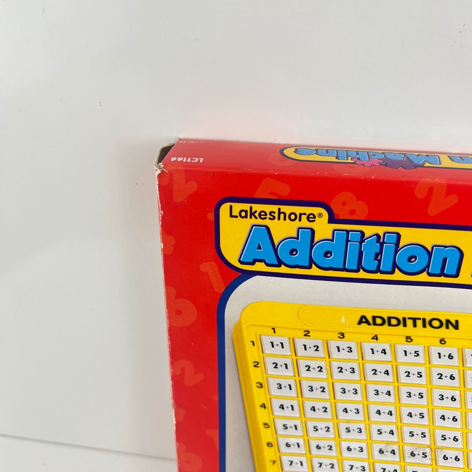Lakeshore Addition Machine Math Practice Homeschool Early Learning Pop Up Button