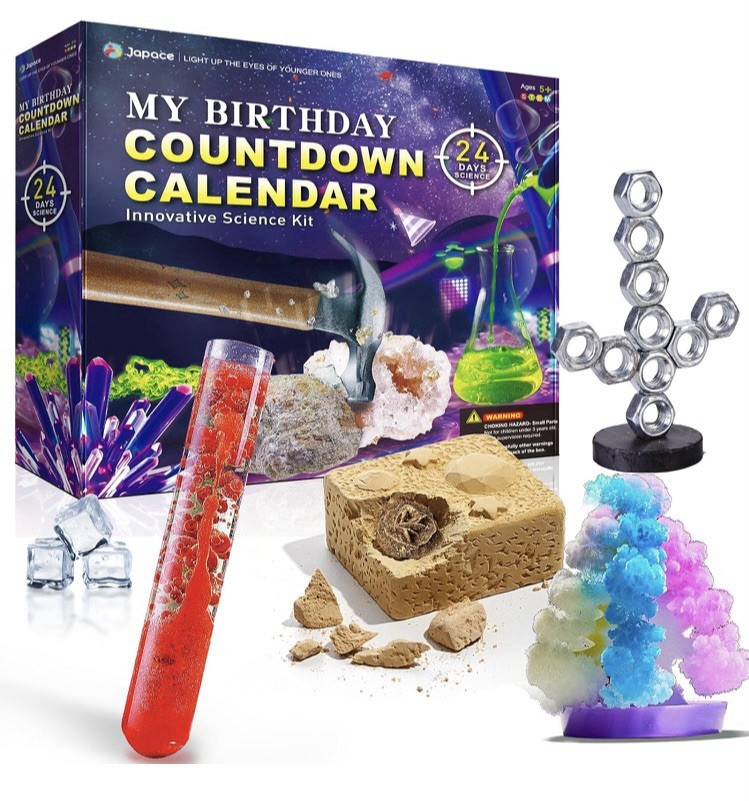 NEW My Birthday Countdown Calendar Innovative Science Kit STEM