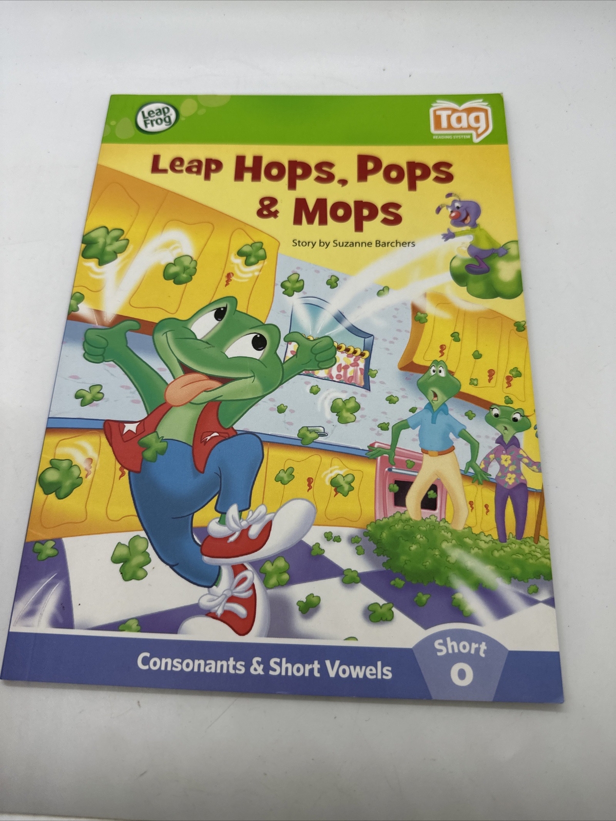 6 LeapFrog Learn to Read Long Short Vowels Constants Leap Reader Books TAG
