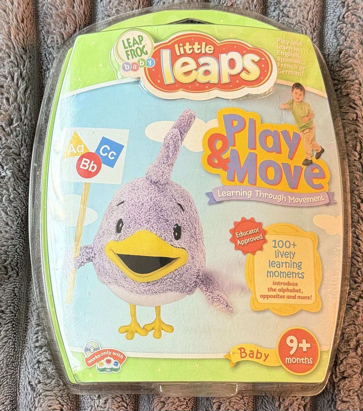 Leap Frog – Little Leaps Play & Move Interactive Learning Disc – Ages 9+ months