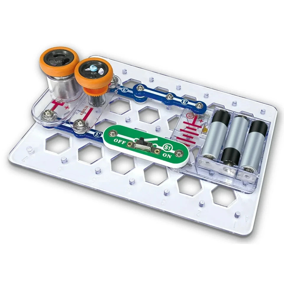SNAP CIRCUITS SCFLTKIT – 5-in-1 STEM TOY- AIRPLANES /FLYING SAUCERS – WE EXPORT