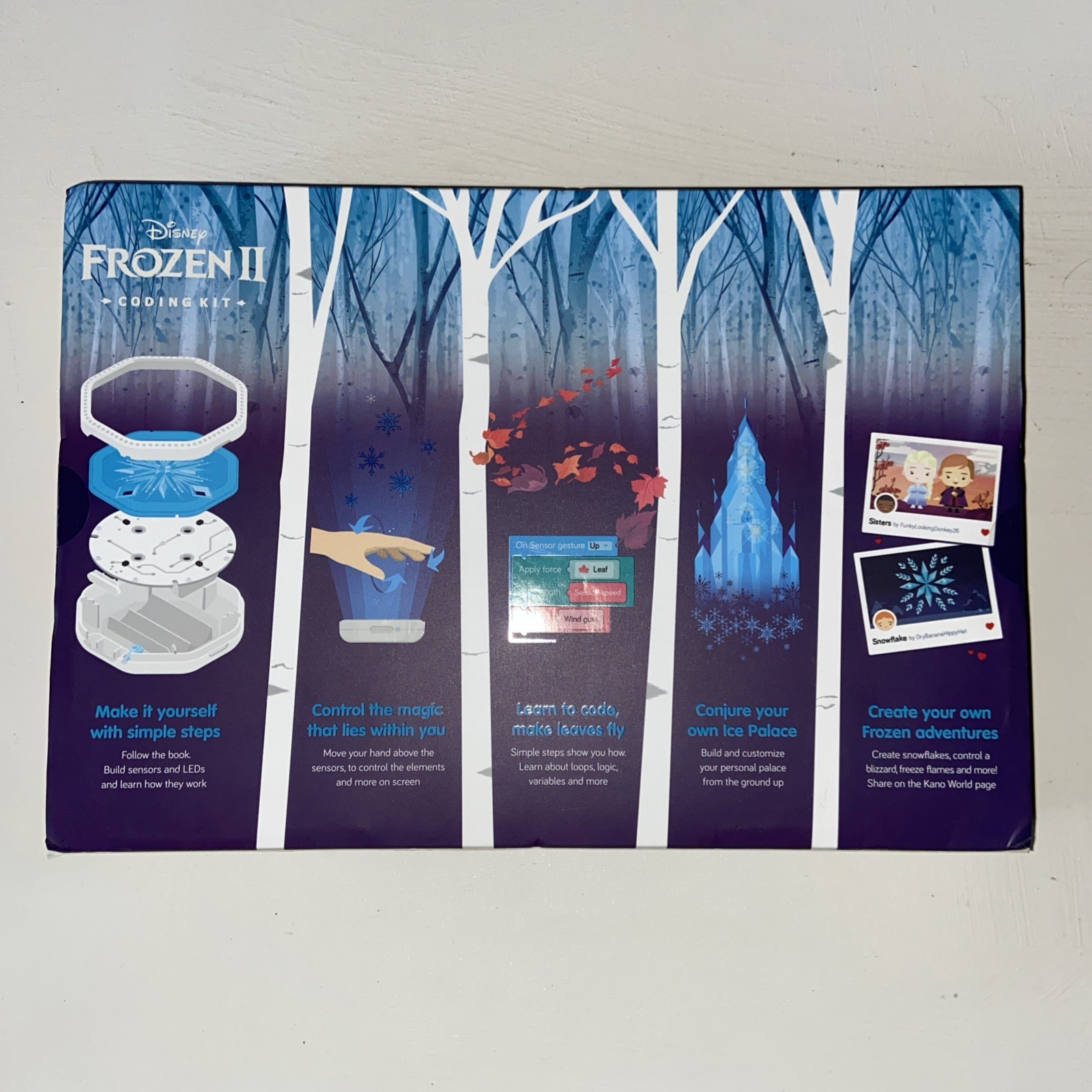 Disney Frozen 2 Kano Coding Kit Educational STEM: Science 6 Years and Up