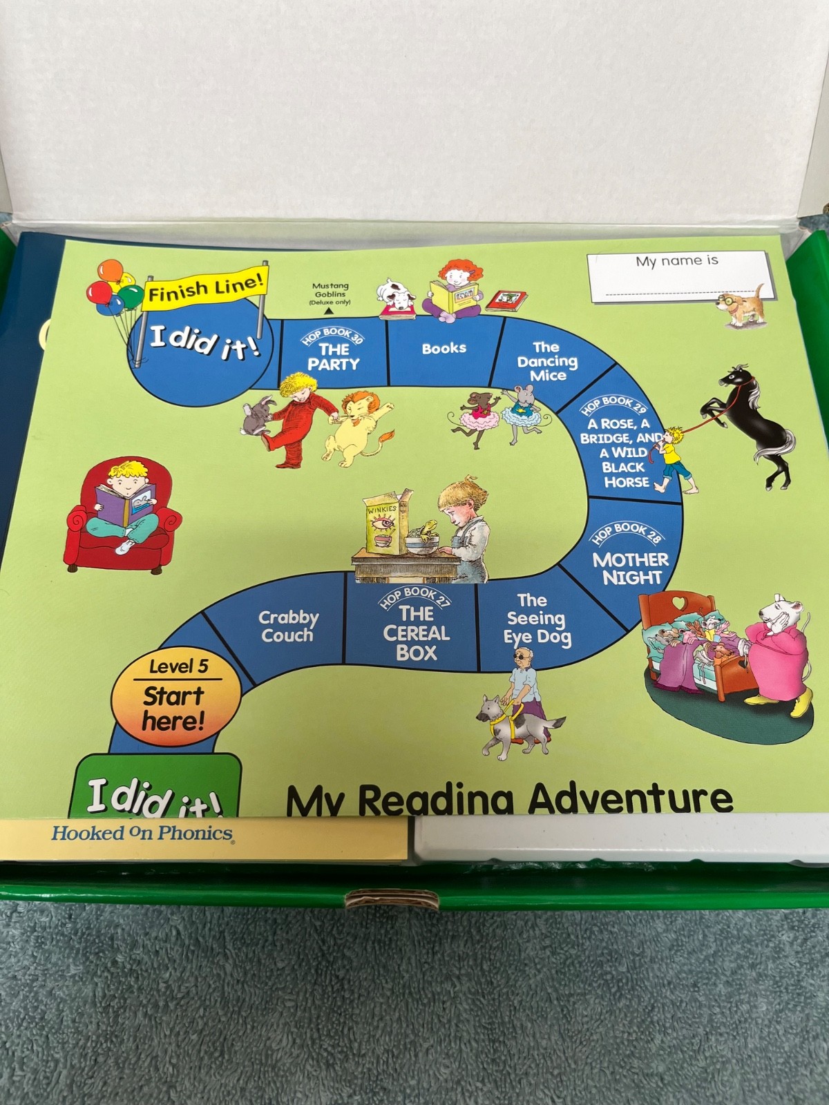 Hooked On Phonics Learn To Read Levels 1-5 Kit Vintage