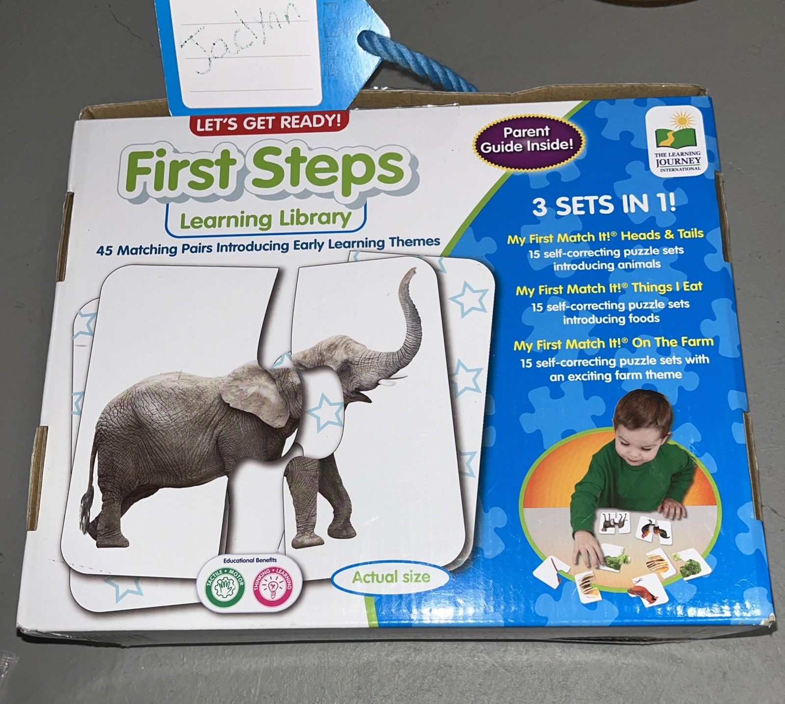 First Steps Learning Library Toddler Preschool Learning Games 3 Sets In 1!