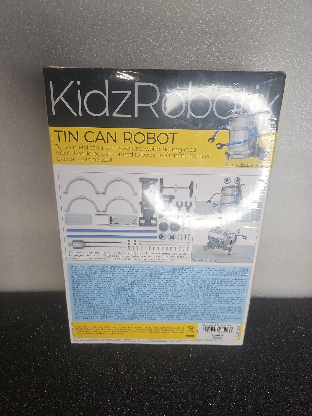 New Kidz Robotix Tin Can Robot – 4M STEM Toy Project NIB *READ*
