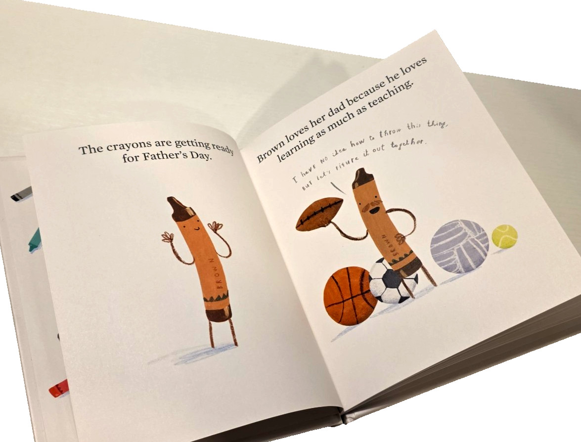 Happy Father’s Day from the Crayons (Hardcover) D. Daywalt New ✨Ships Carefully