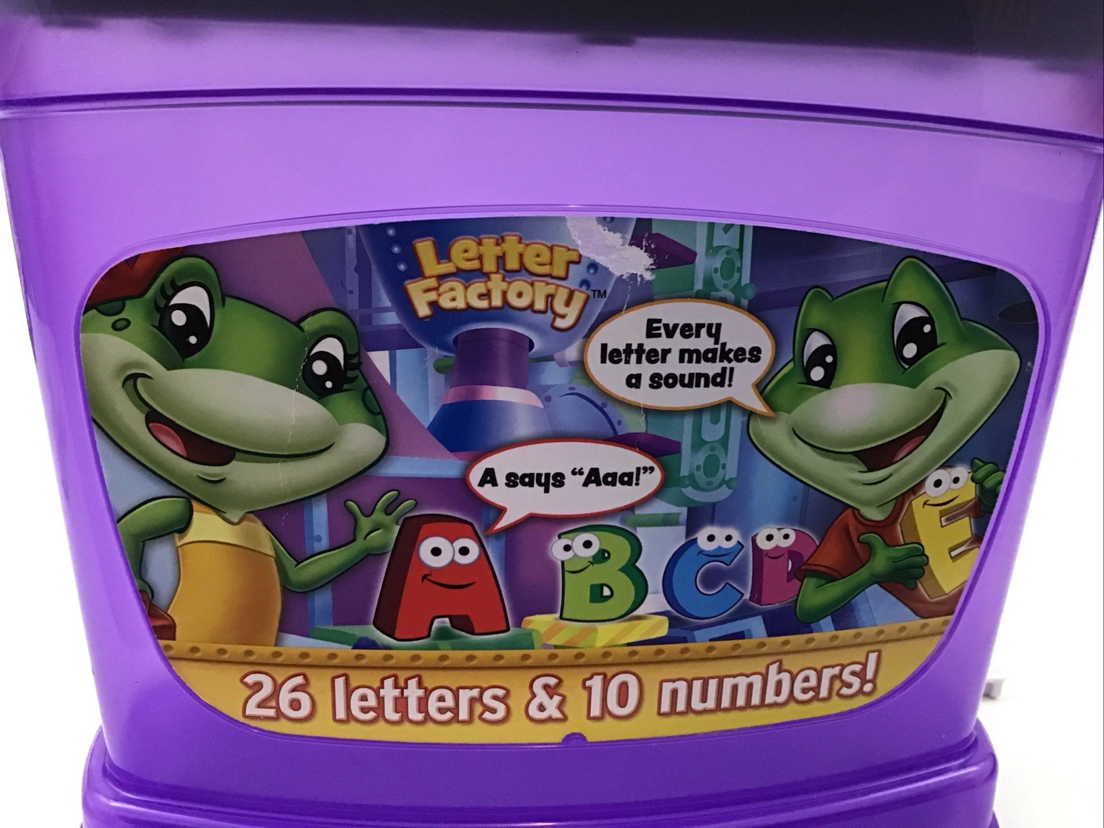 Leap Frog Letter Factory Alphabet Phonics Numbers Learning Toy COMPLETE Tested