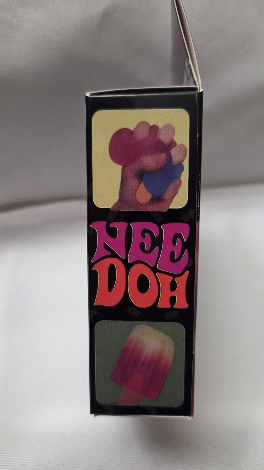 NEW! Rare NeeDoh Nice-sicle Popsicle Squishy Fidget Toy Pink/lime green
