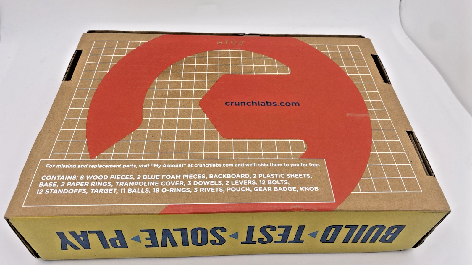 Crunch Labs Trampoline Toss STEM Kit Mark Rober Build Box