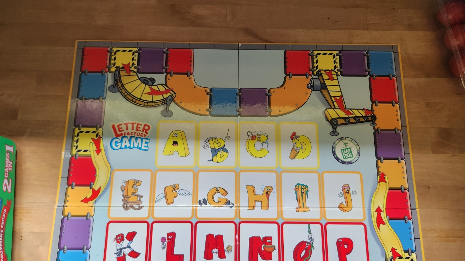 Leapfrog Letter Factory Game 2 in 1 Phonics Colors Counting 3+ Years Works
