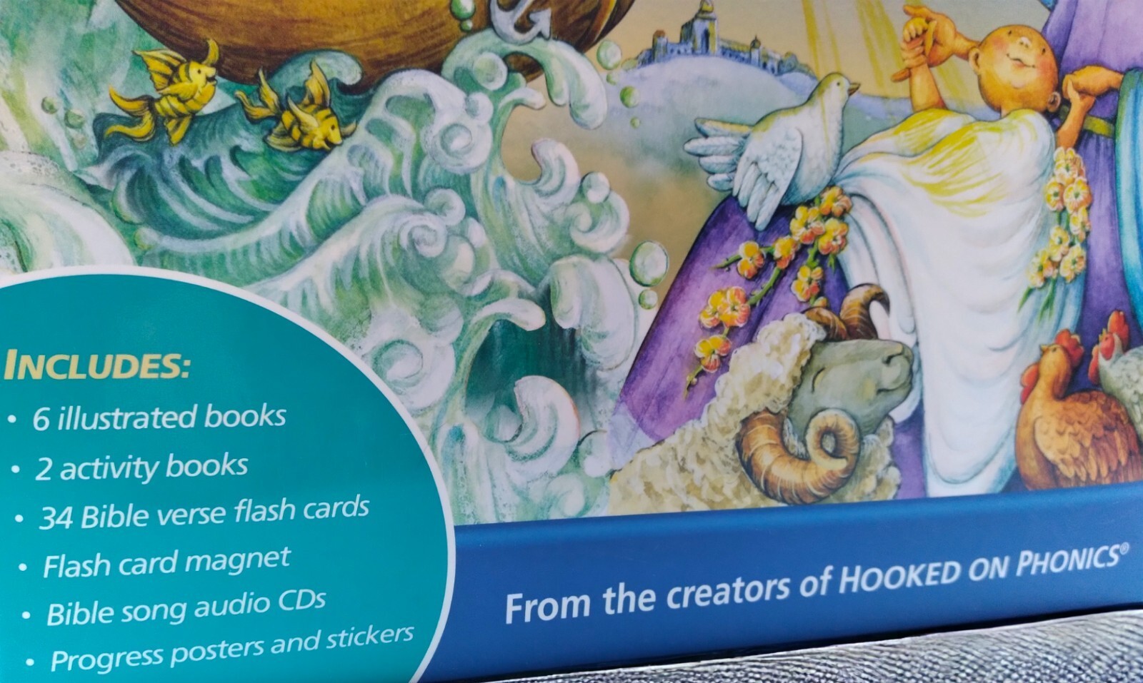 New Hooked on Phonics BIBLE STORIES Premium Edition And Activities age 4-6