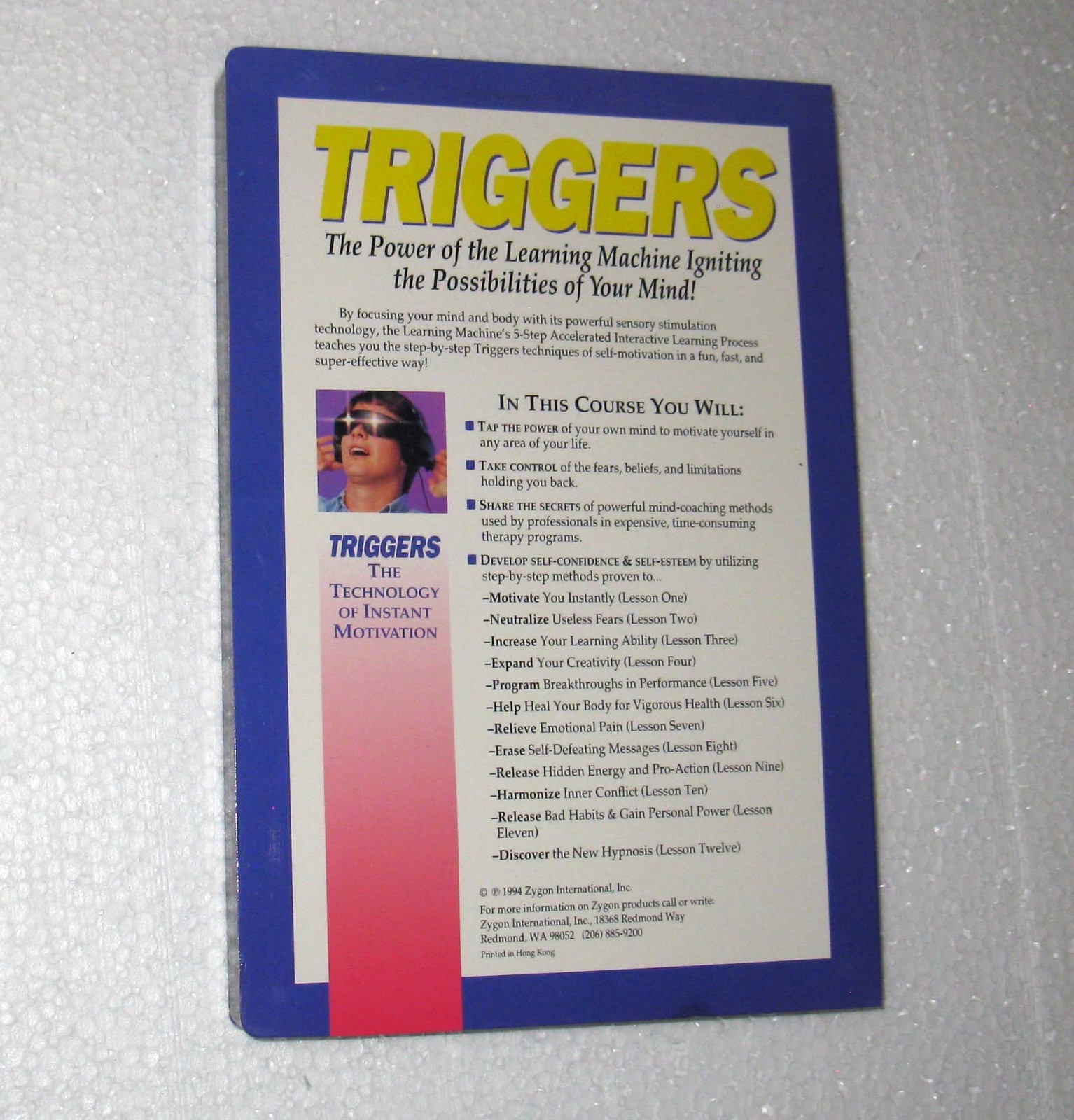 Zygon Triggers Sample Program Disc Software Learning Disc Machine 4816 4509STK