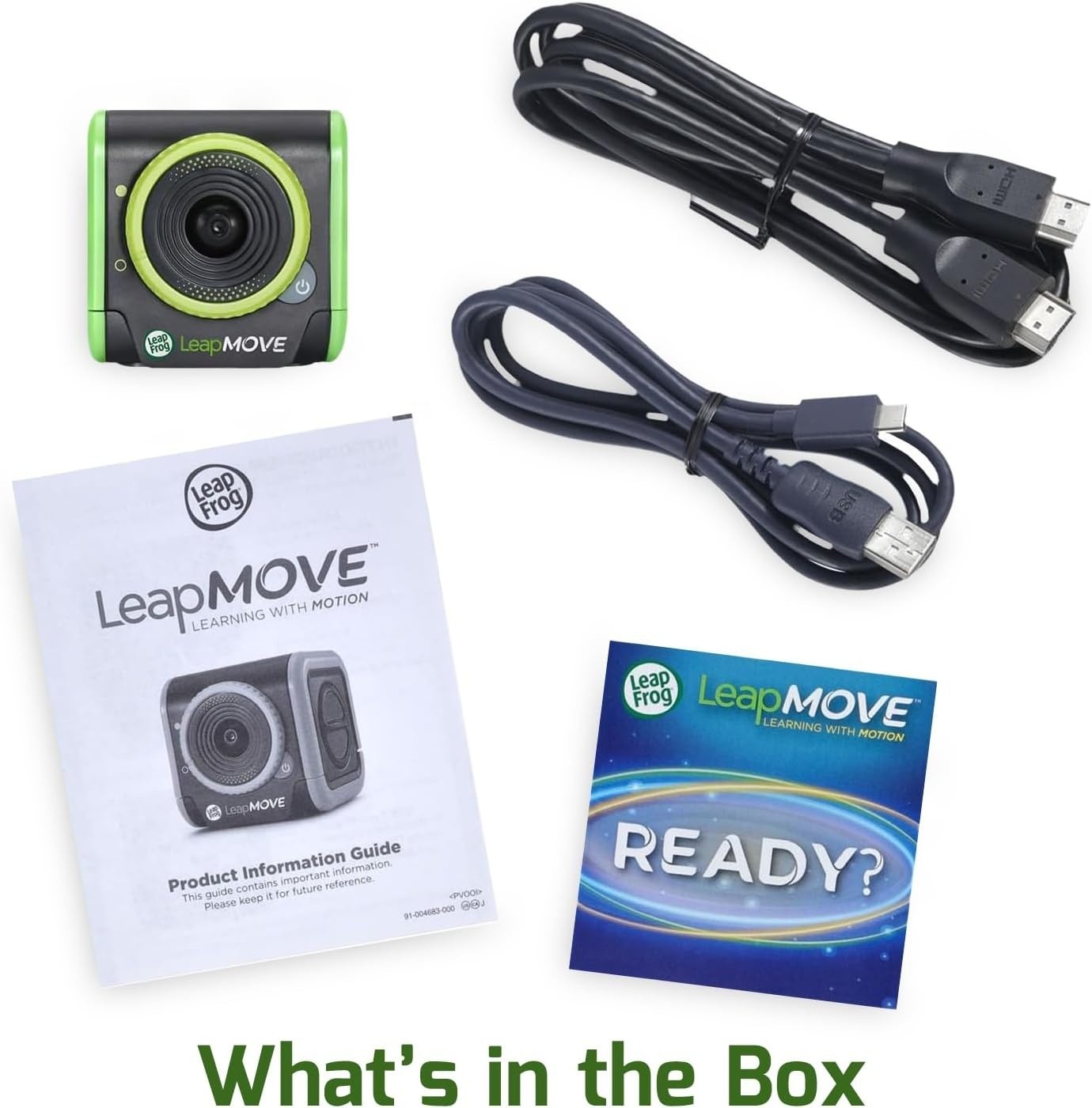 LeapFrog LeapMove Active Learning Video Game System, Three Learning Levels New