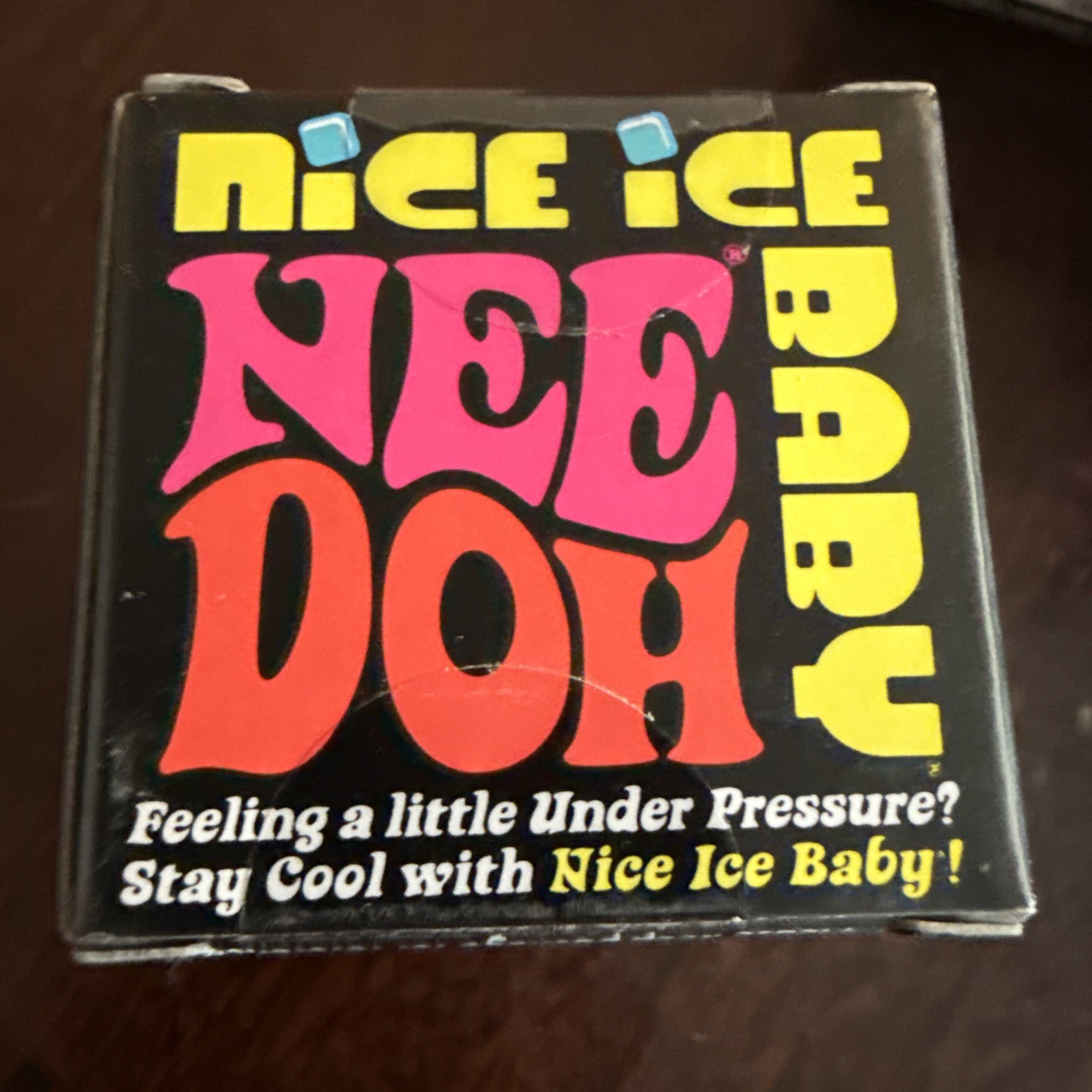 NeeDoh Nice Ice Baby Small Pink Cube – Schylling – Viral TikTok – New in Box