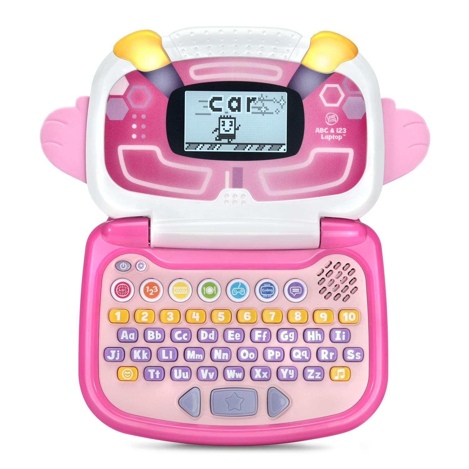 ABC and 123 Laptop for Preschoolers Ages 3-7 Years, Pink