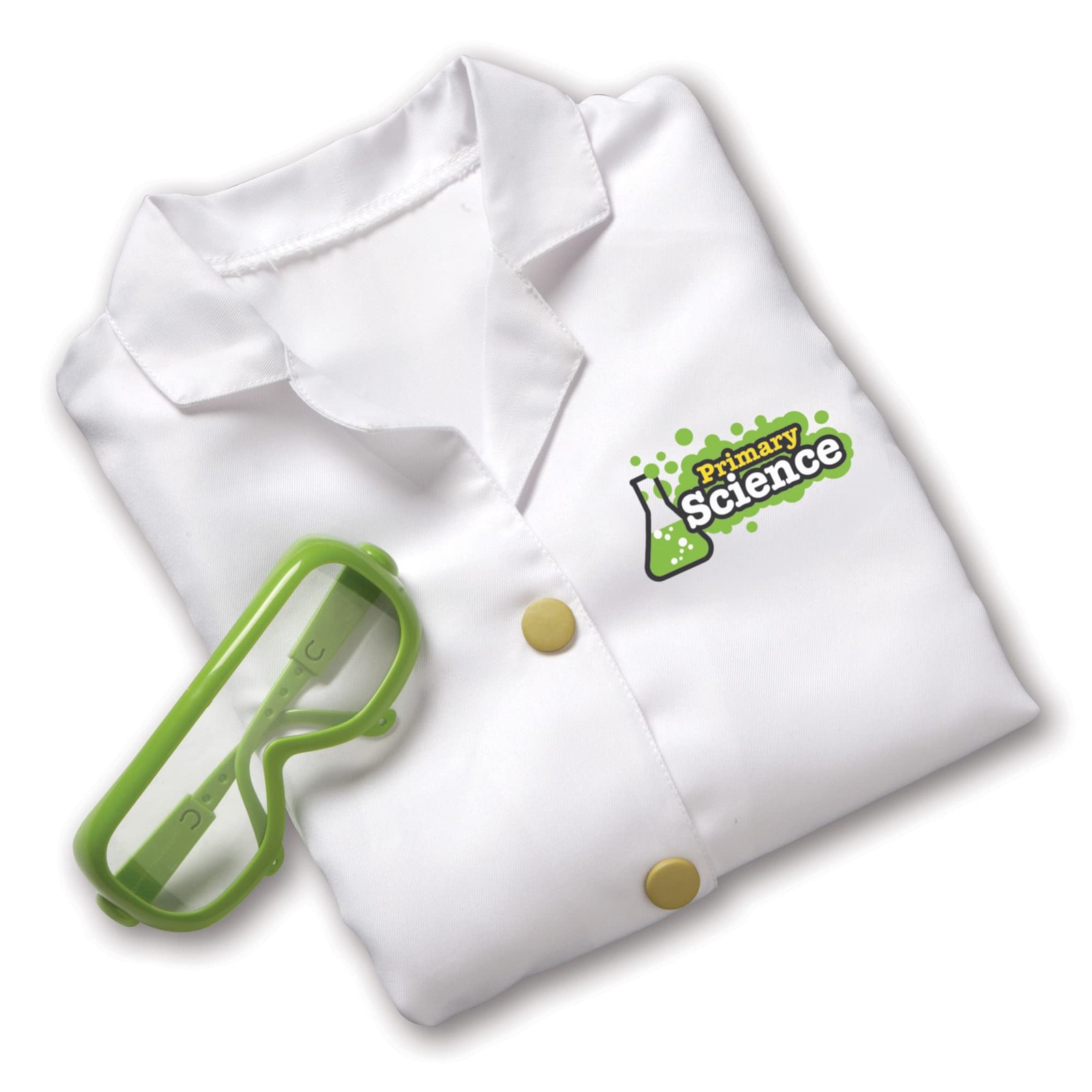 Learning Resources Primary Science Lab – Lab Coat And Goggles Pretend Play