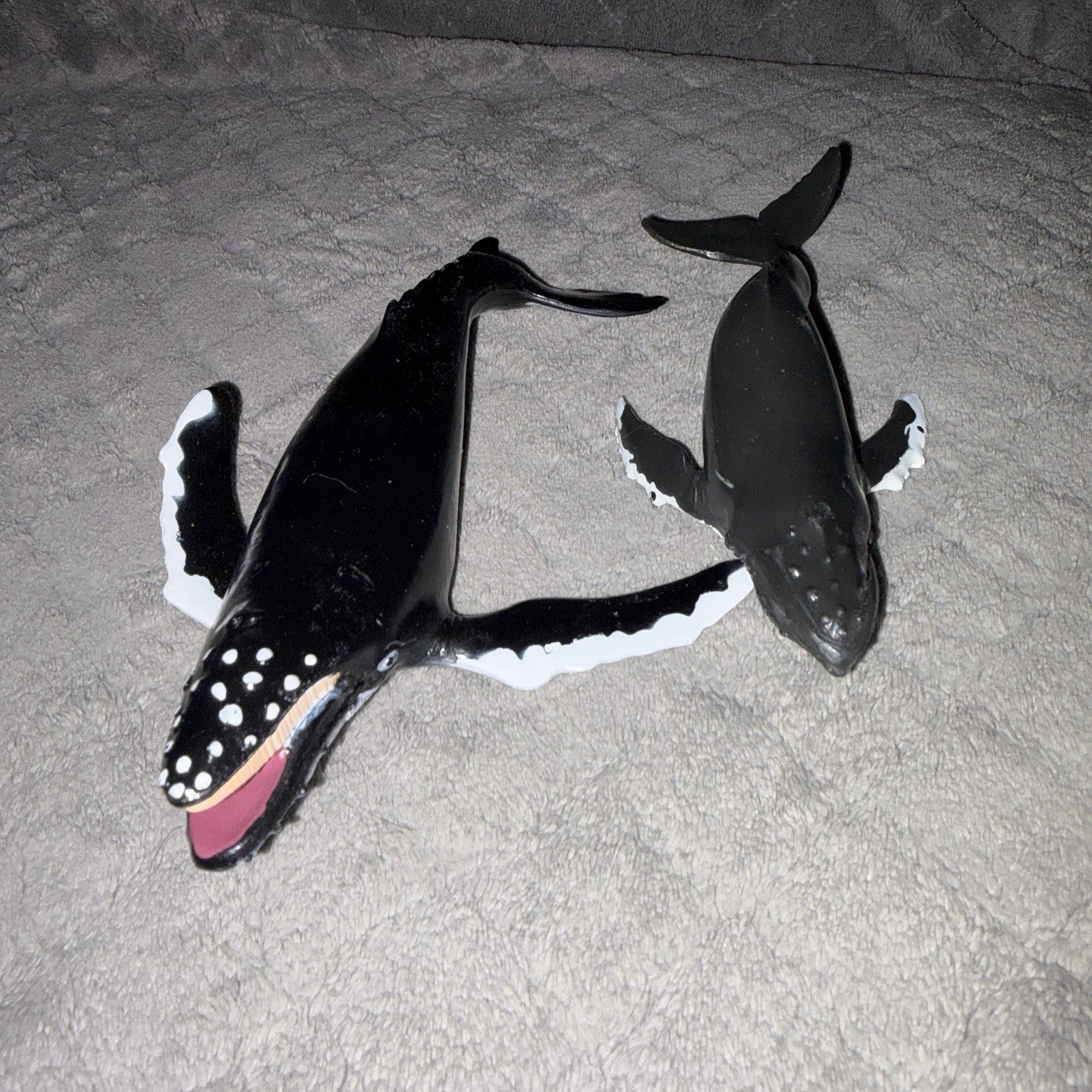 VTG Safari Ltd 1991 Humpback Whale Figure 1996 Adult Model Figurine Miami FL