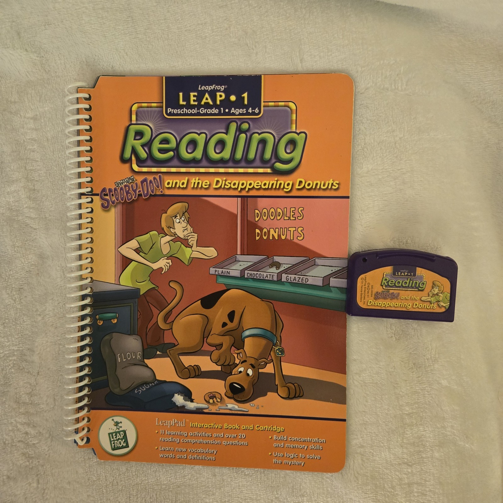 LeapFrog Amazing Spider-Man LeapPad w/5 Books & 4 Cartridges plus Backpack