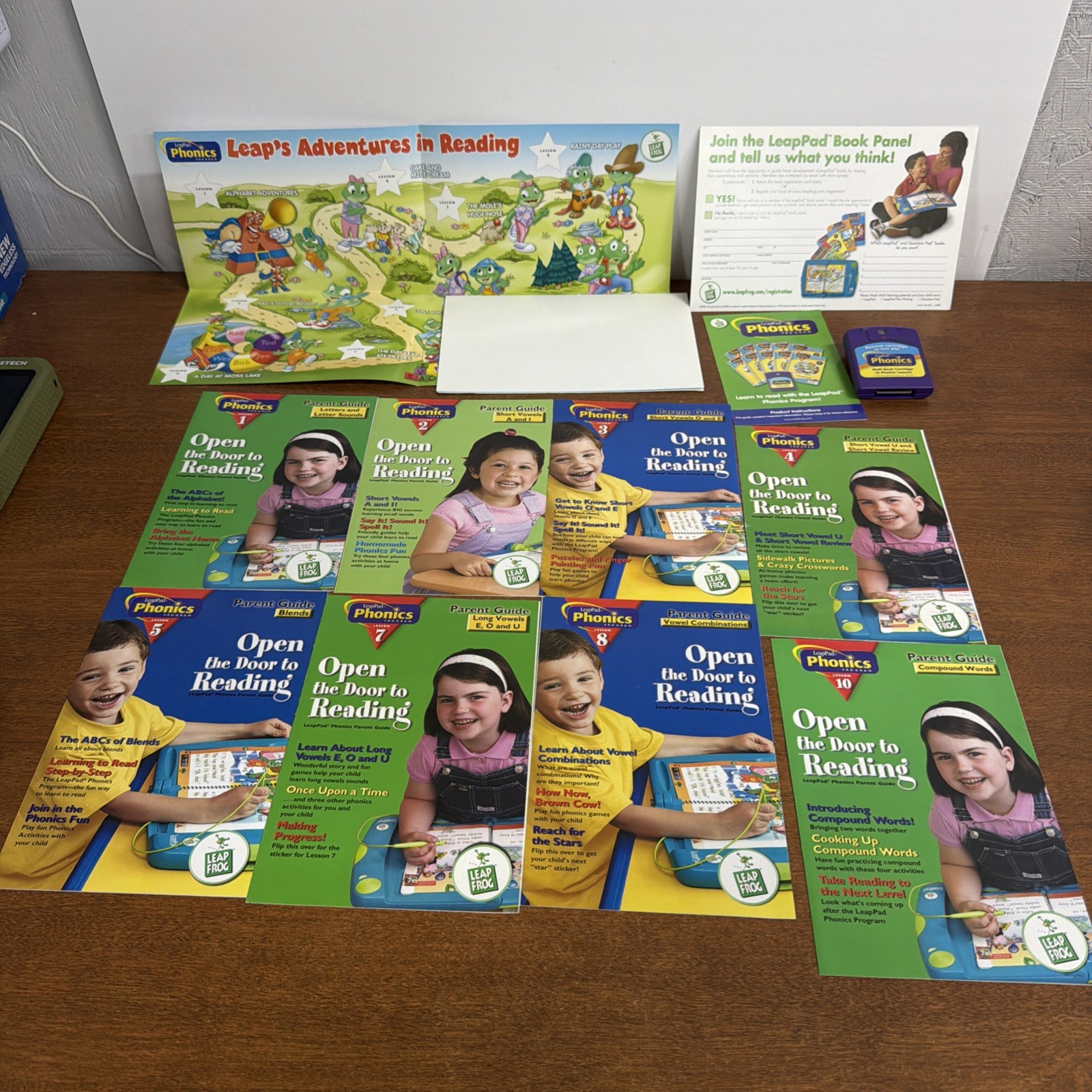 Vintage Leap Frog LeapPad Phonics 10 Book Program Pre-K to 2nd Grade INCOMPLETE