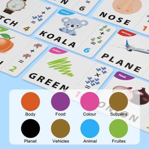 New 2 in 1 Educational Game Ages 3 And Up For Boys & Girls Learning Skills