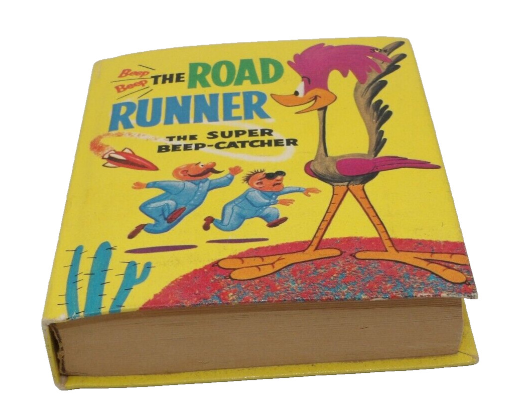 Vintage The Road Runner Super Beep-Catcher Big Little Book Whitman 1968