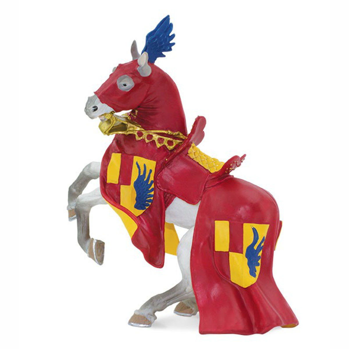 Horse With Red Robe And Blue Wings Figure Safari Ltd NEW Toys Educational