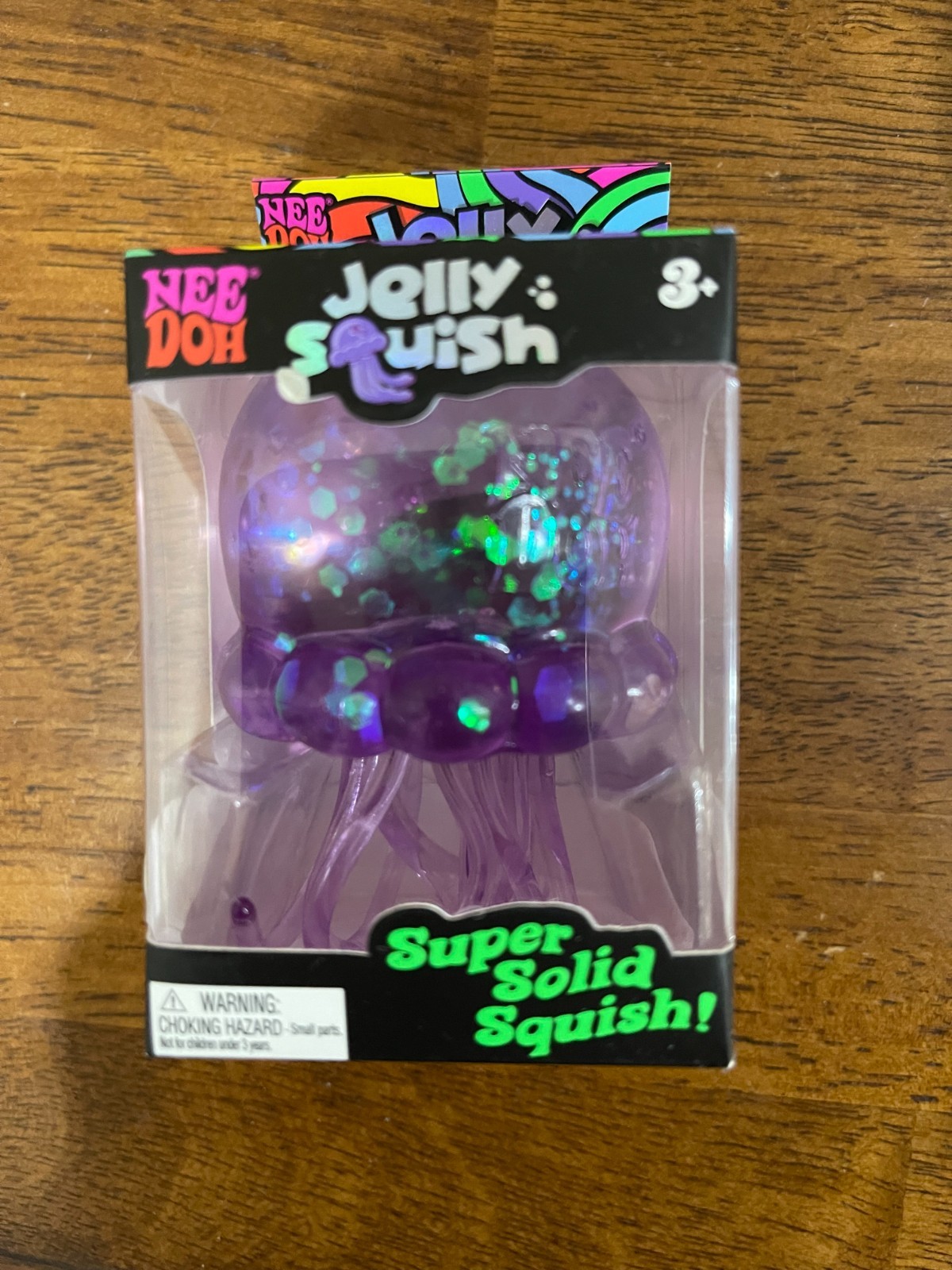 Authentic NeeDoh 💜 PURPLE Jelly Squish Jellyfish Fidget Sensory Toy – US Seller