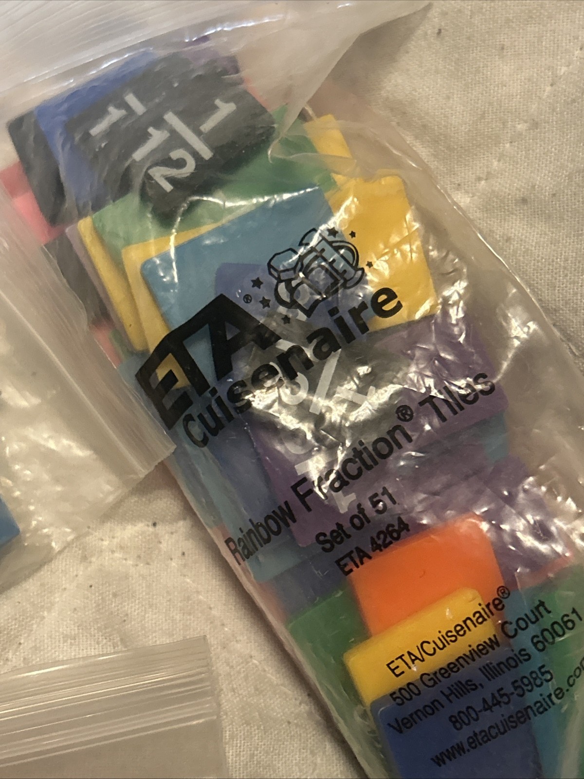 Lot Of ETA Math Cuisenaire Student Teacher Homeschool