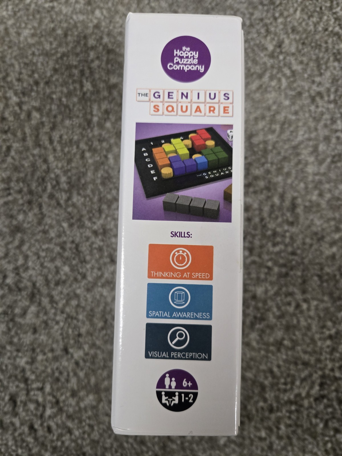 “The Genius Square” Game of the Year Award Winner – Stem Puzzle SEALED