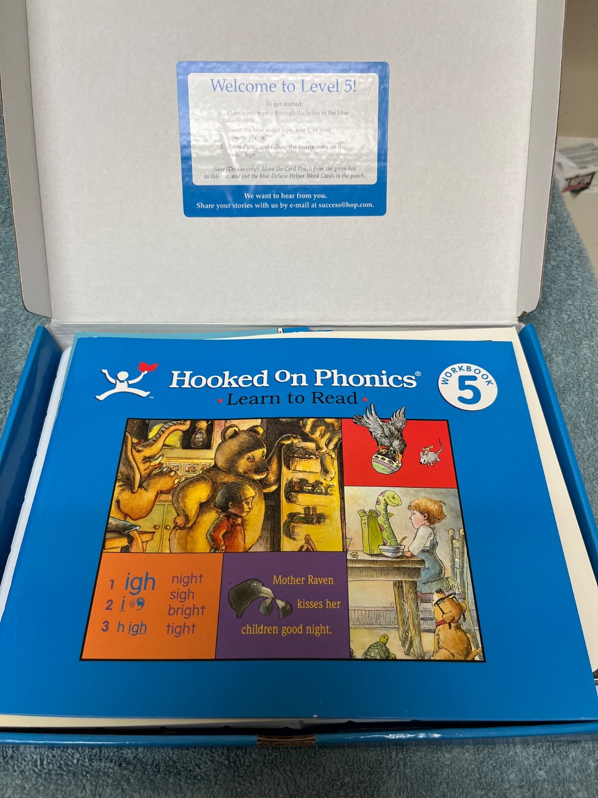 Hooked On Phonics Learn To Read Levels 1-5 Kit Vintage