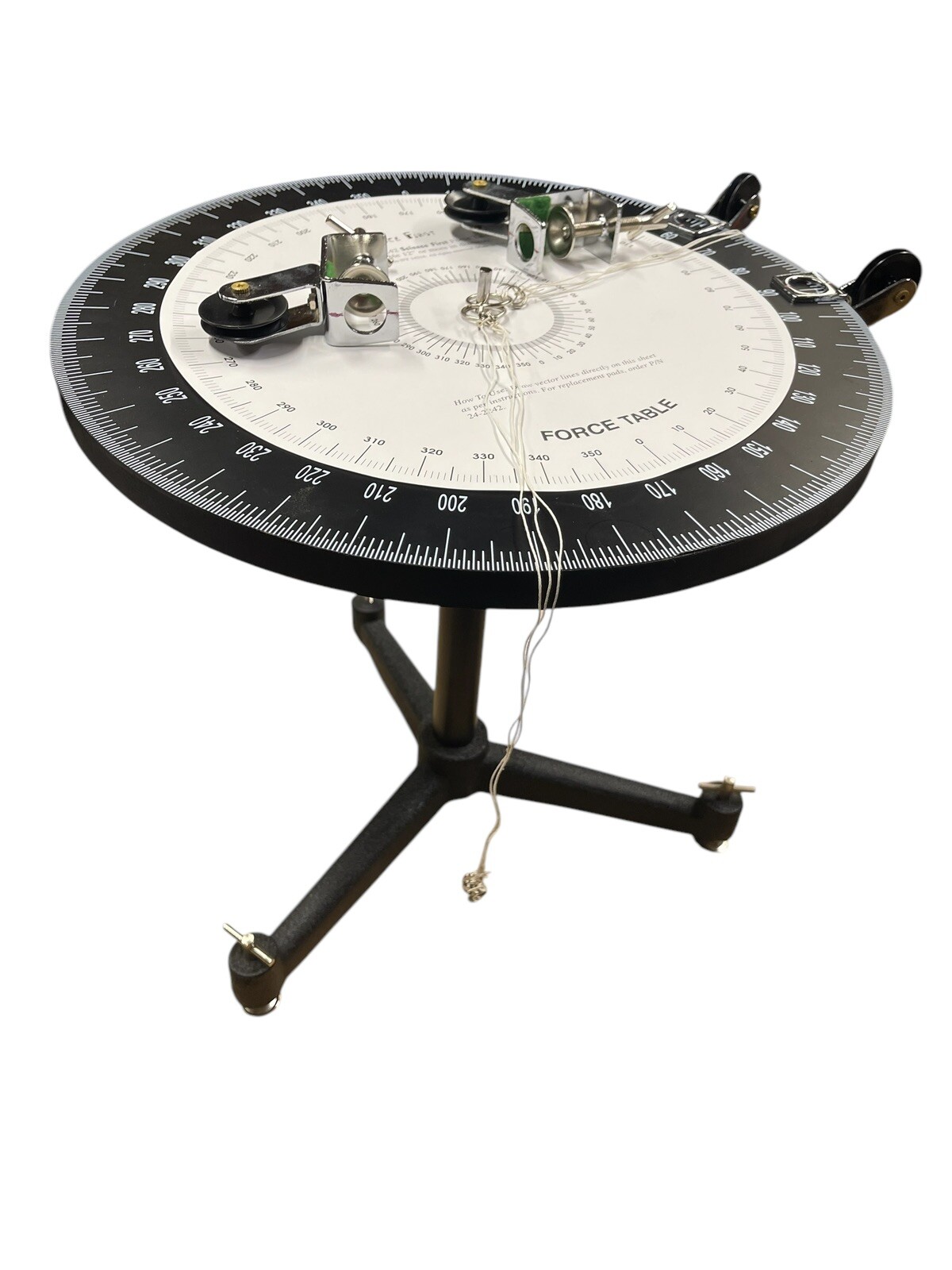 Standard Force Table 29 cm Diameter Excellent Condition Read Description