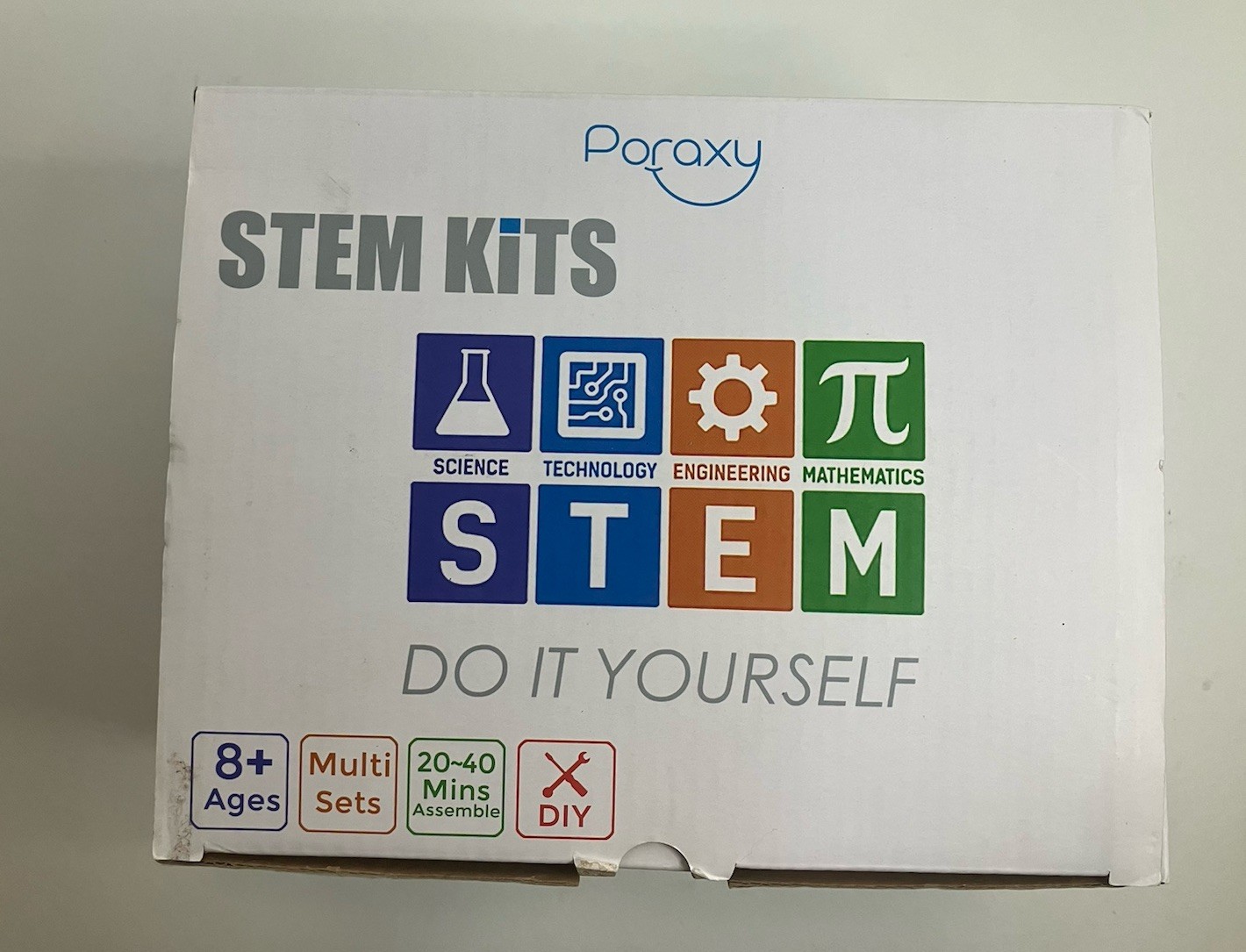 Poraxy 4 in 1 STEM Kits for Kids Youth Science Building Projects Dinosaurs New
