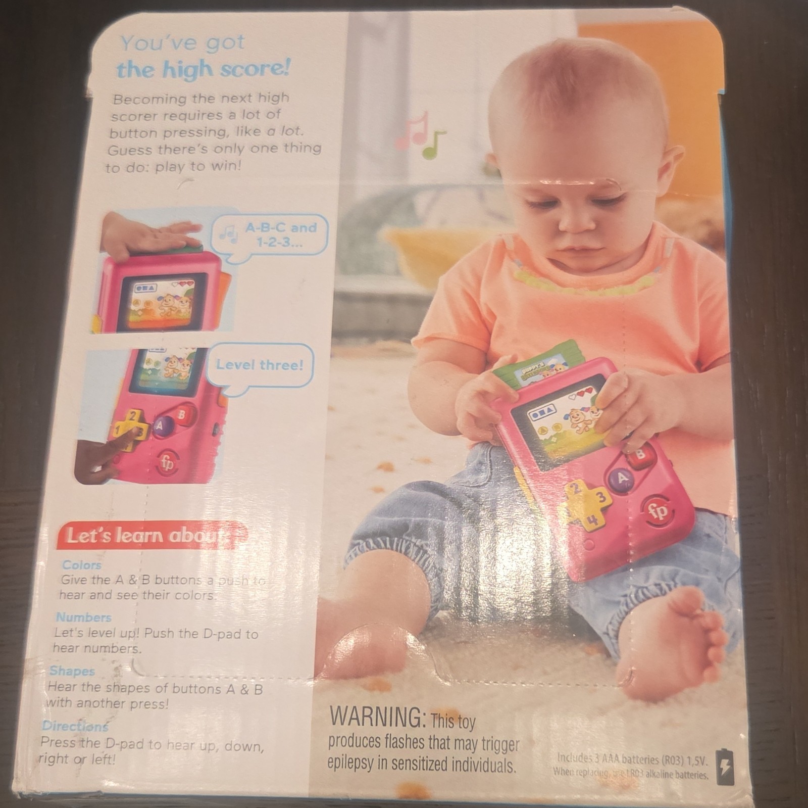 Fisher-Price Laugh & Learn Lil’ Gamer & Playgo Story Adventure Book 6-36 Months