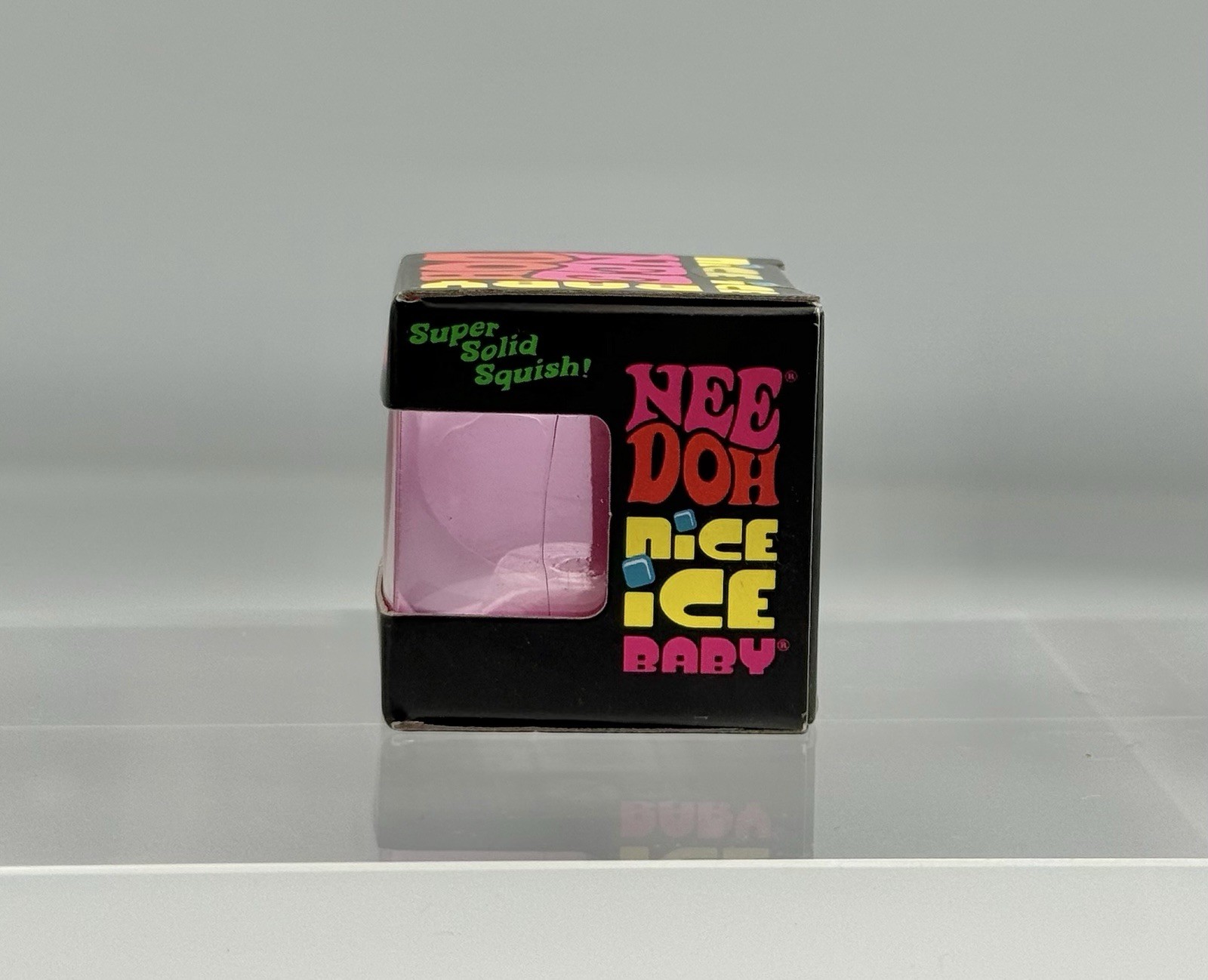 Needoh Squishy Nice Ice Baby Viral CUBE BRAND NEW-IN BOX AUTHENTIC BLUE